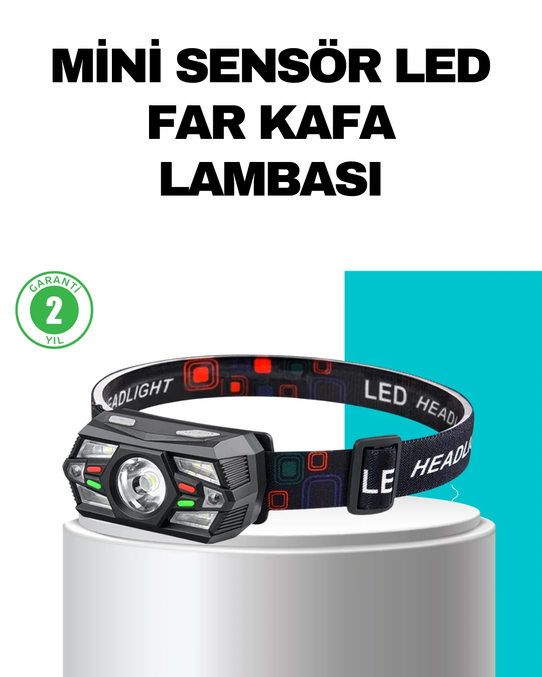 Hareket Sensörlü Şarjlı LED Far Suya Dayanıklı Çok Modlu Fiyatı, Yorumları ve Özellikleri