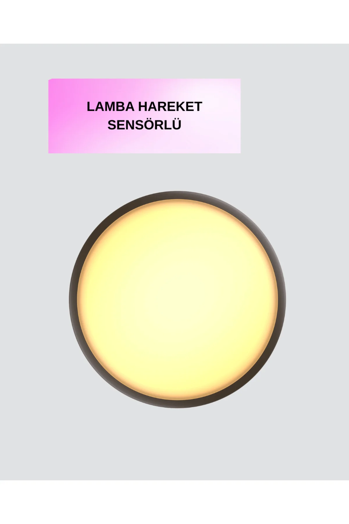 Hareket Sensörlü USB Şarjlı LED Gece Lambası Enerji Tasarruflu