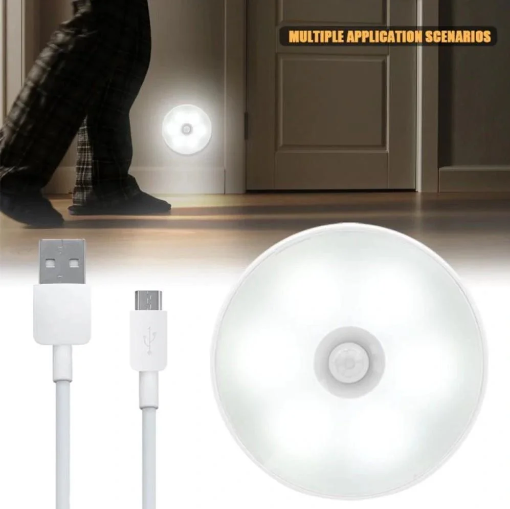 Hareket Sensörlü USB Şarjlı LED Işık Lamba - Akıllı Otomatik Aydınlatma Fiyatı, Yorumları ve Özellikleri