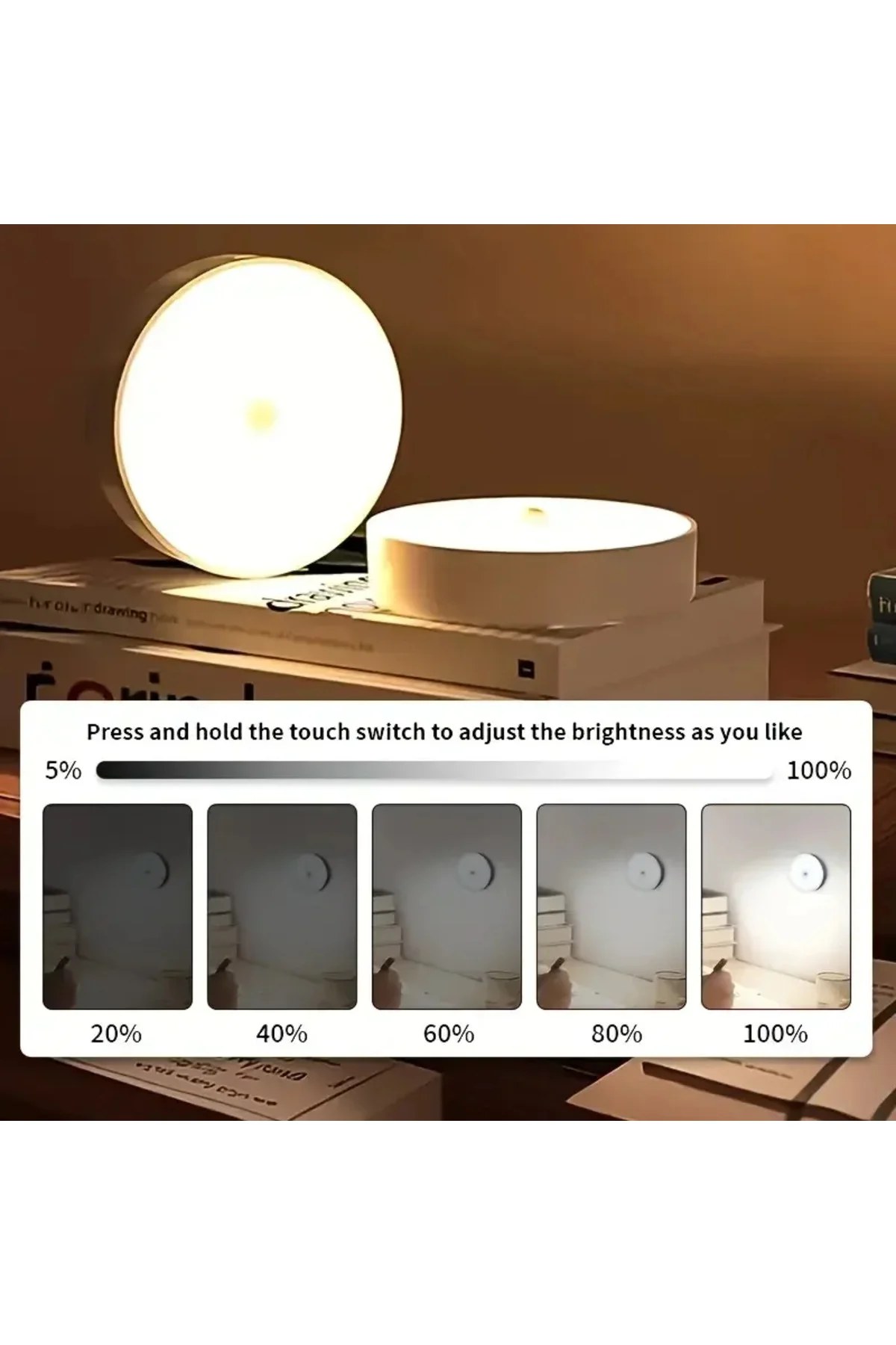 Hareket Sensörlü Usb Şarjlı Led Işık Lamba Hareket Sensörlü Usb Şarjlı Led Işık Lamba