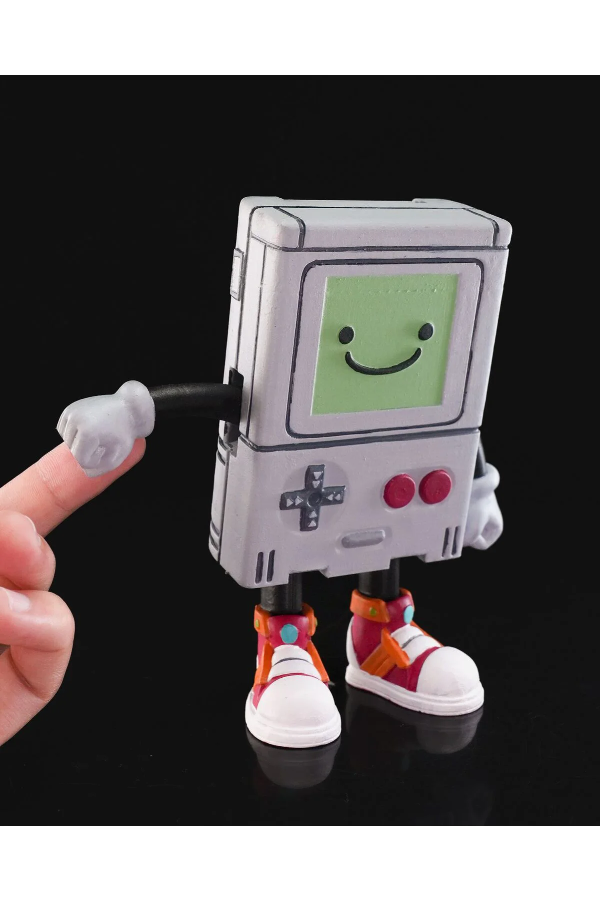 Hareketli Atari Gaming Buddy Boyalı Figür