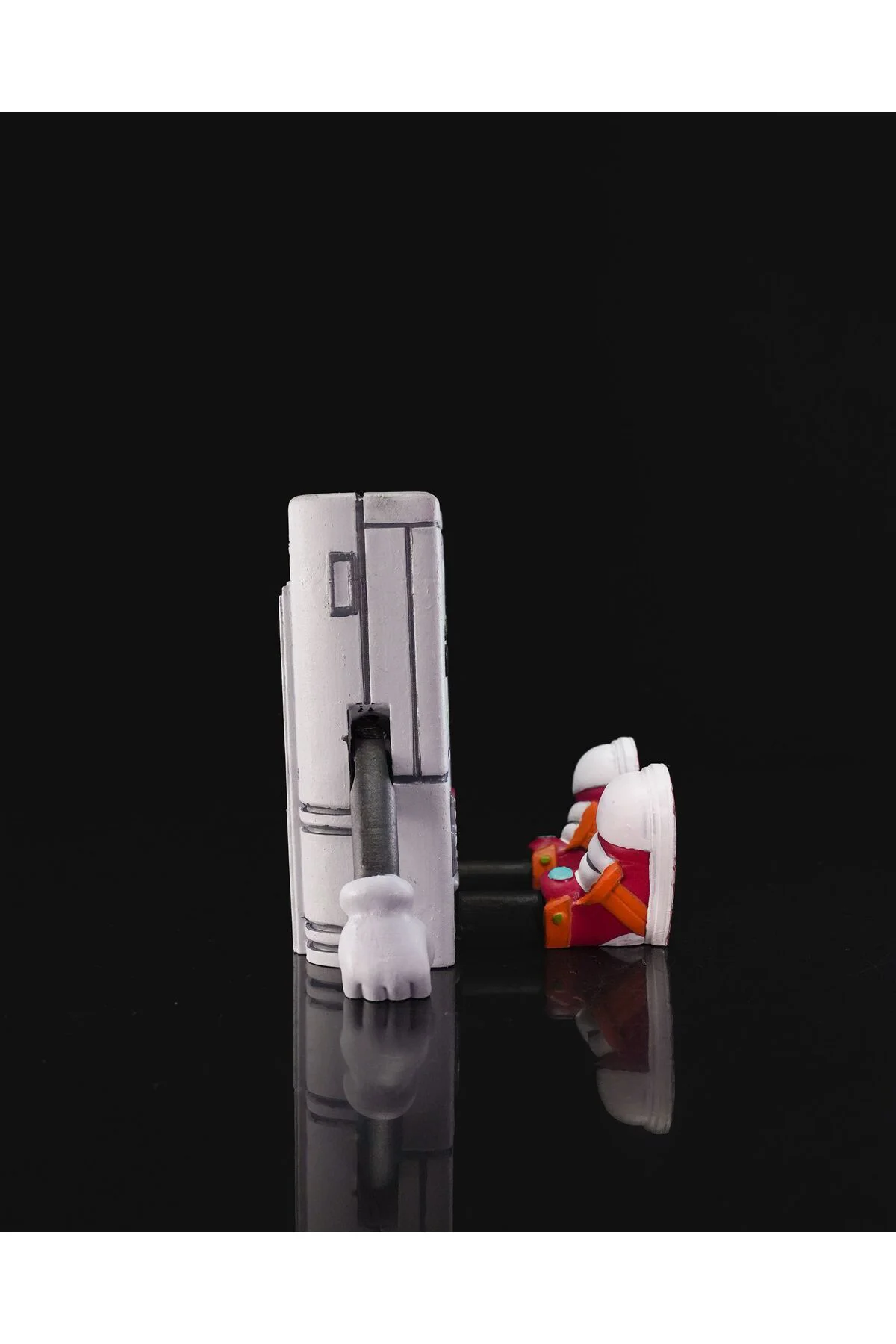 Hareketli Atari Gaming Buddy Boyalı Figür