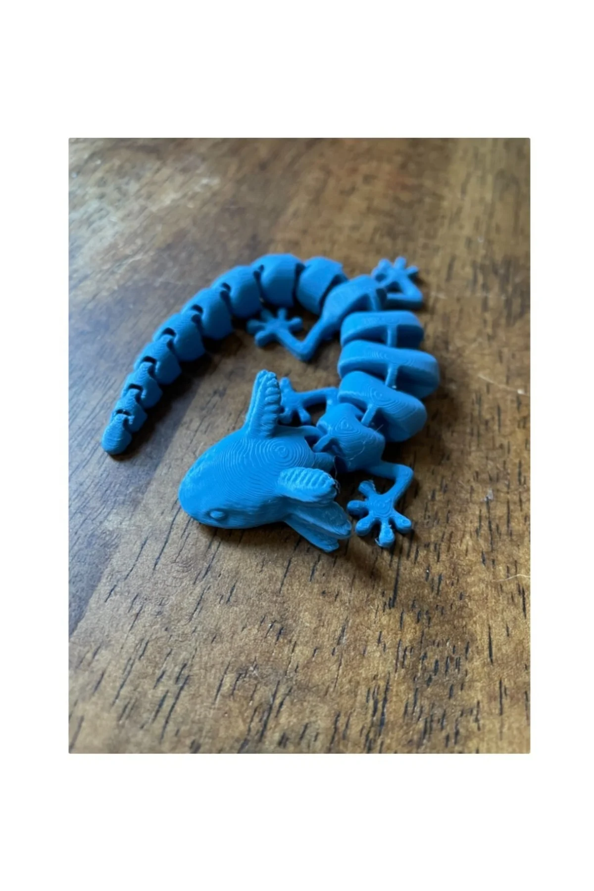 Hareketli Axolotl Semender Oyuncak (büyük Boy)
