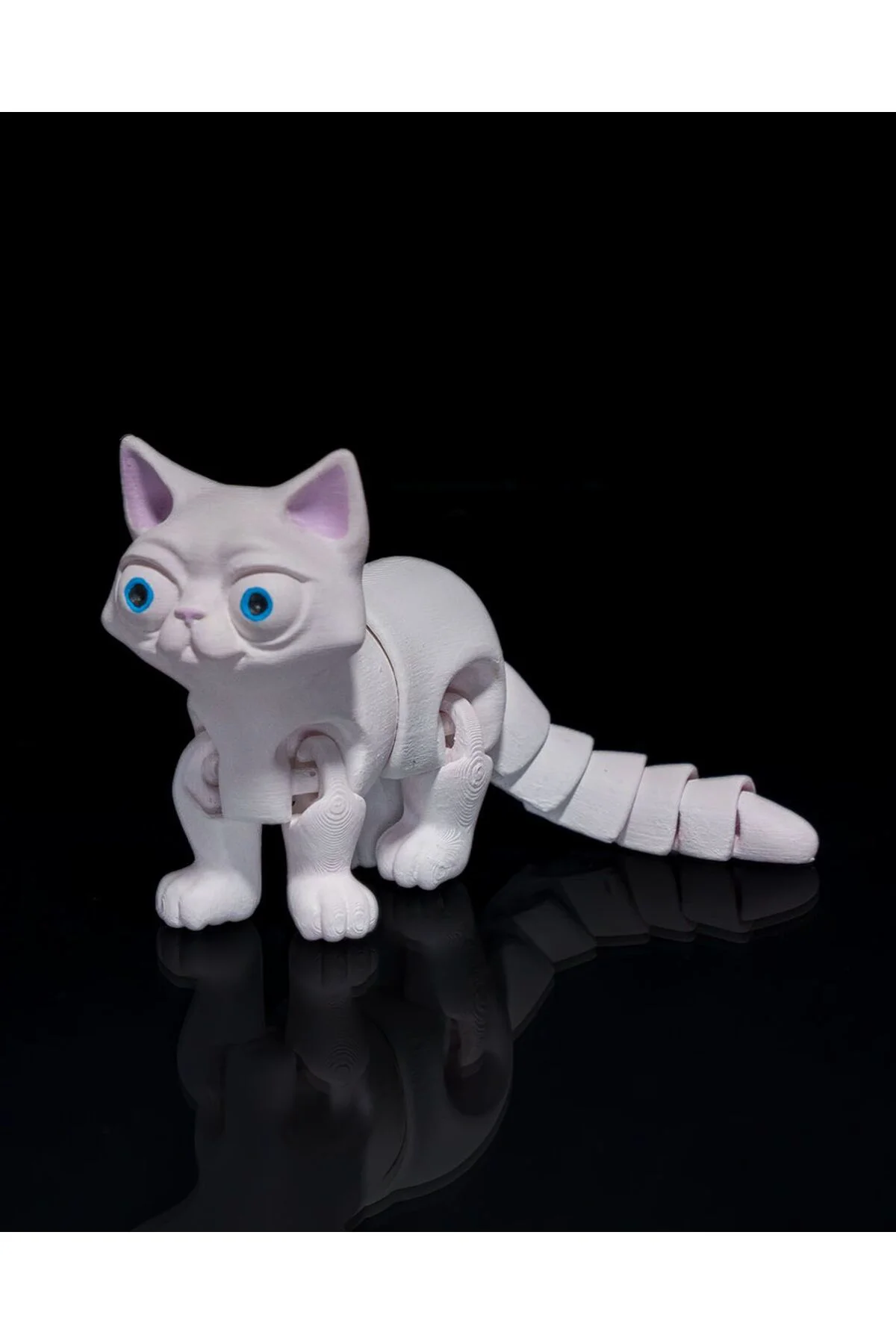 Hareketli Busya Kedi Oyuncak Boyalı Figür 15 cm Fiyatı, Yorumları ve Özellikleri