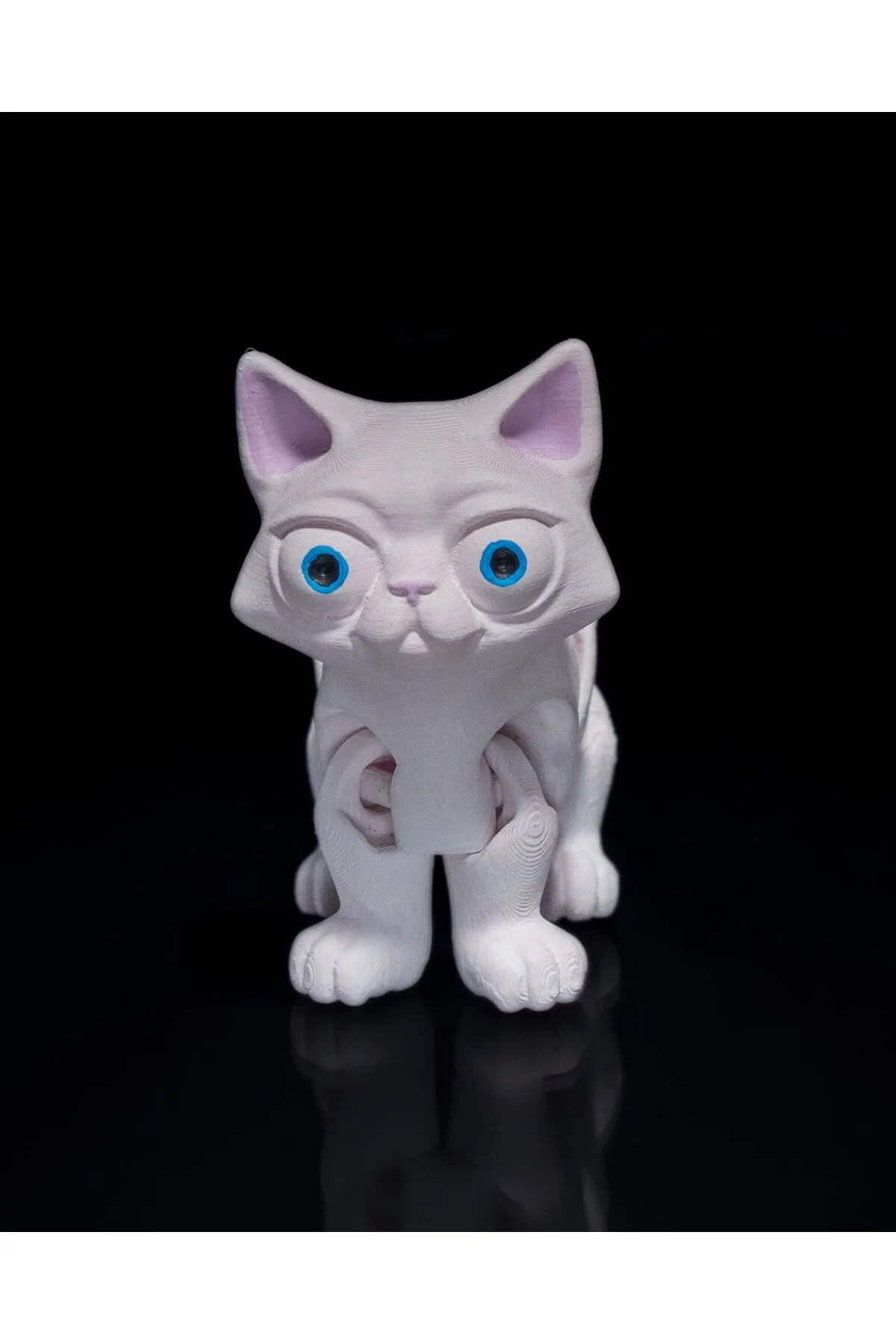 Hareketli Busya Kedi Oyuncak Boyalı Figür 15 cm Fiyatı, Yorumları ve Özellikleri