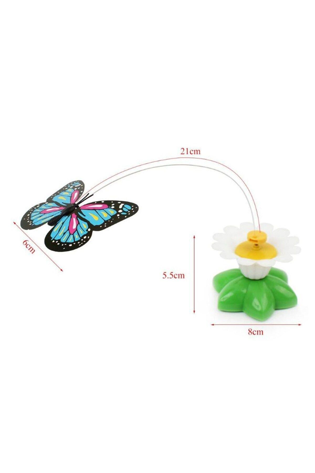 Ok Aksesuar Hareketli Dönen Kelebek - Kedi Oyuncağı ( Pille Çalışır) Go506079 Ok Aksesuar Hareketli Dönen Kelebek - Kedi Oyuncağı ( Pille Çalışır) Go506079