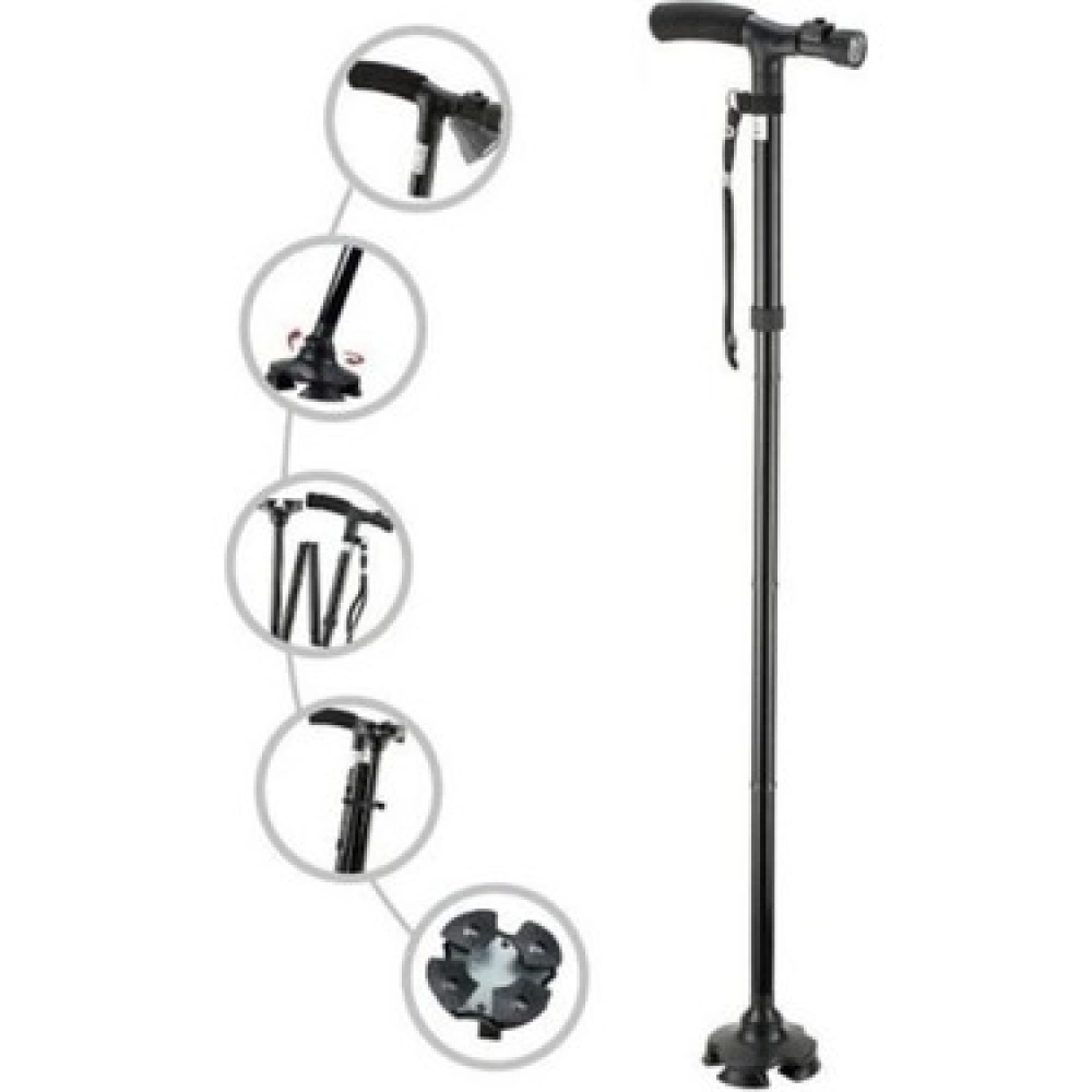 Just Cheap Store Hareketli Led İşikli Katlanir Baston