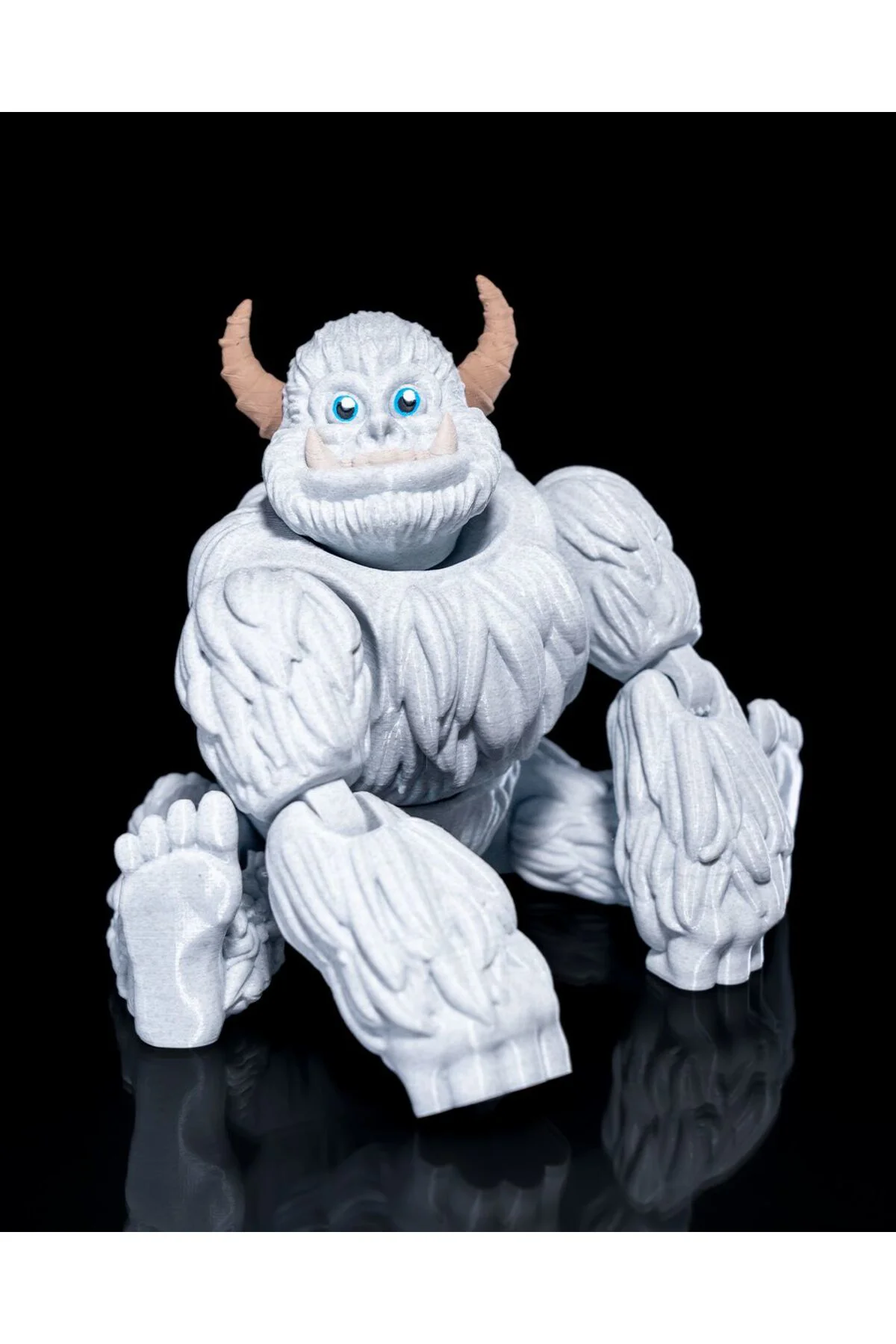 Hareketli Sevimli Arkadaş Yeti Oyuncak 20 CM (DEV BOY)