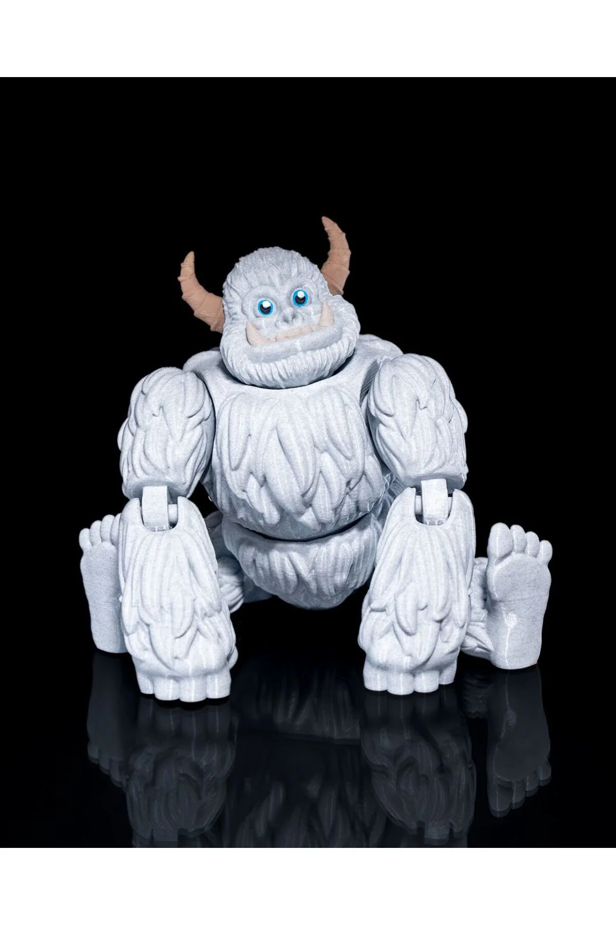 Hareketli Sevimli Arkadaş Yeti Oyuncak 20 CM (DEV BOY)