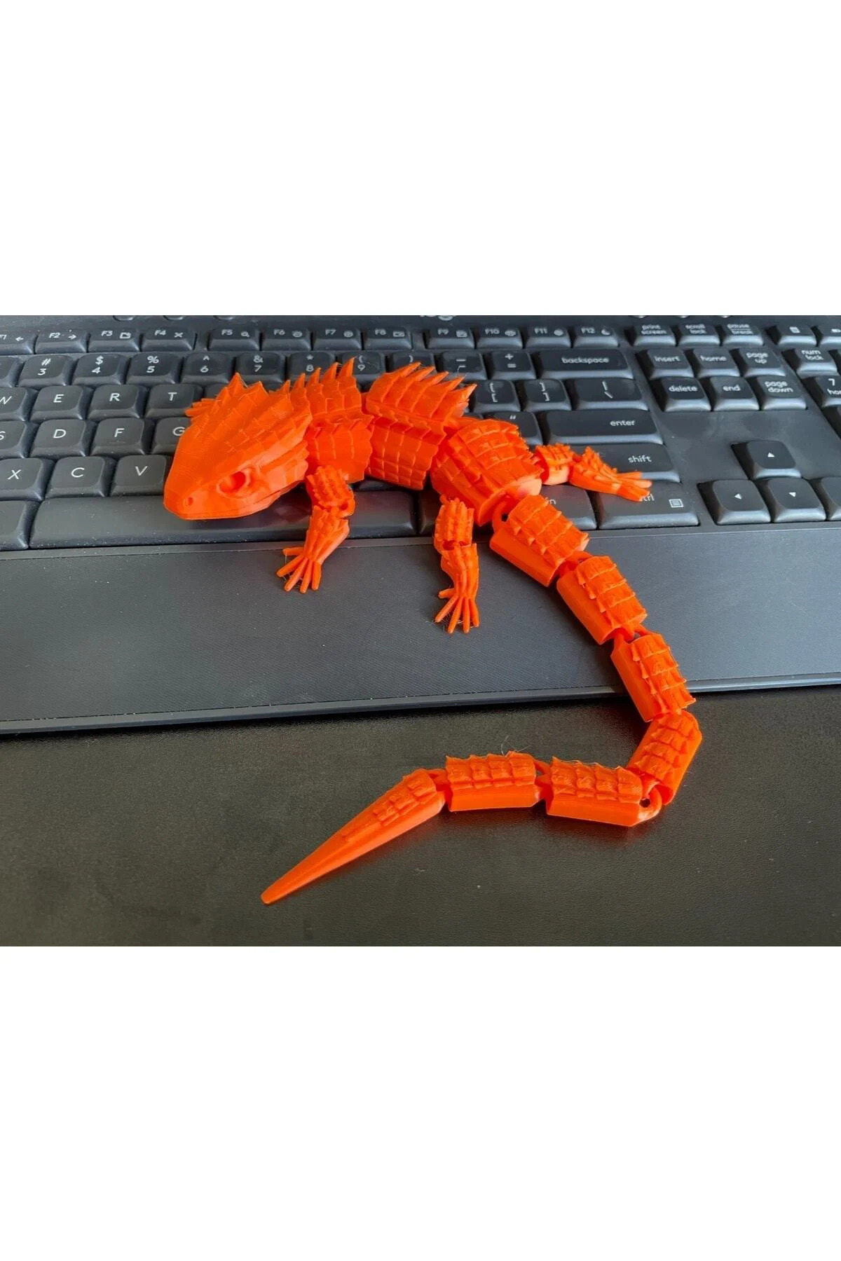 Hareketli Timsah Ejderi Oyuncak 34 Cm (BÜYÜK BOY)