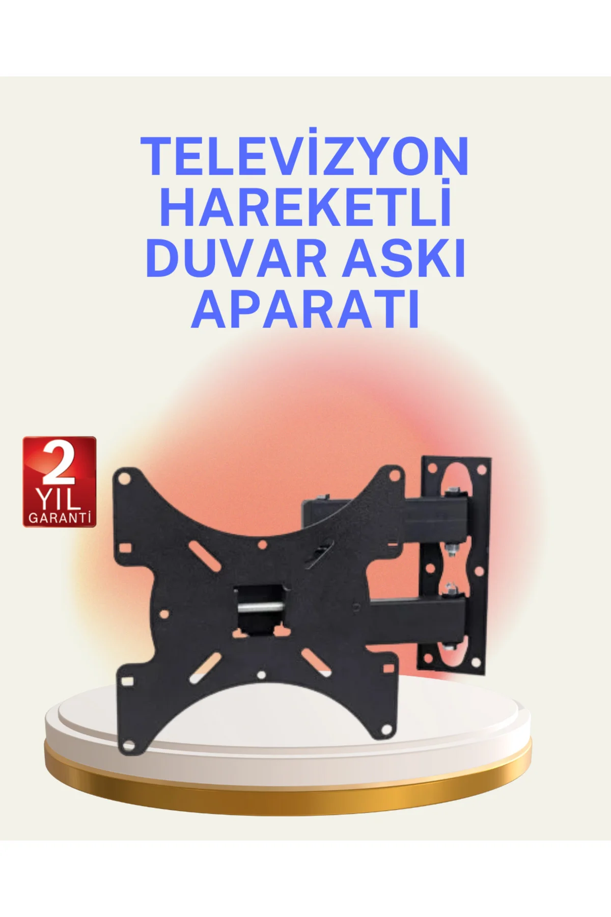 Hareketli Tv Duvar Askı Aparatı 22–49 İnç Uyumlu