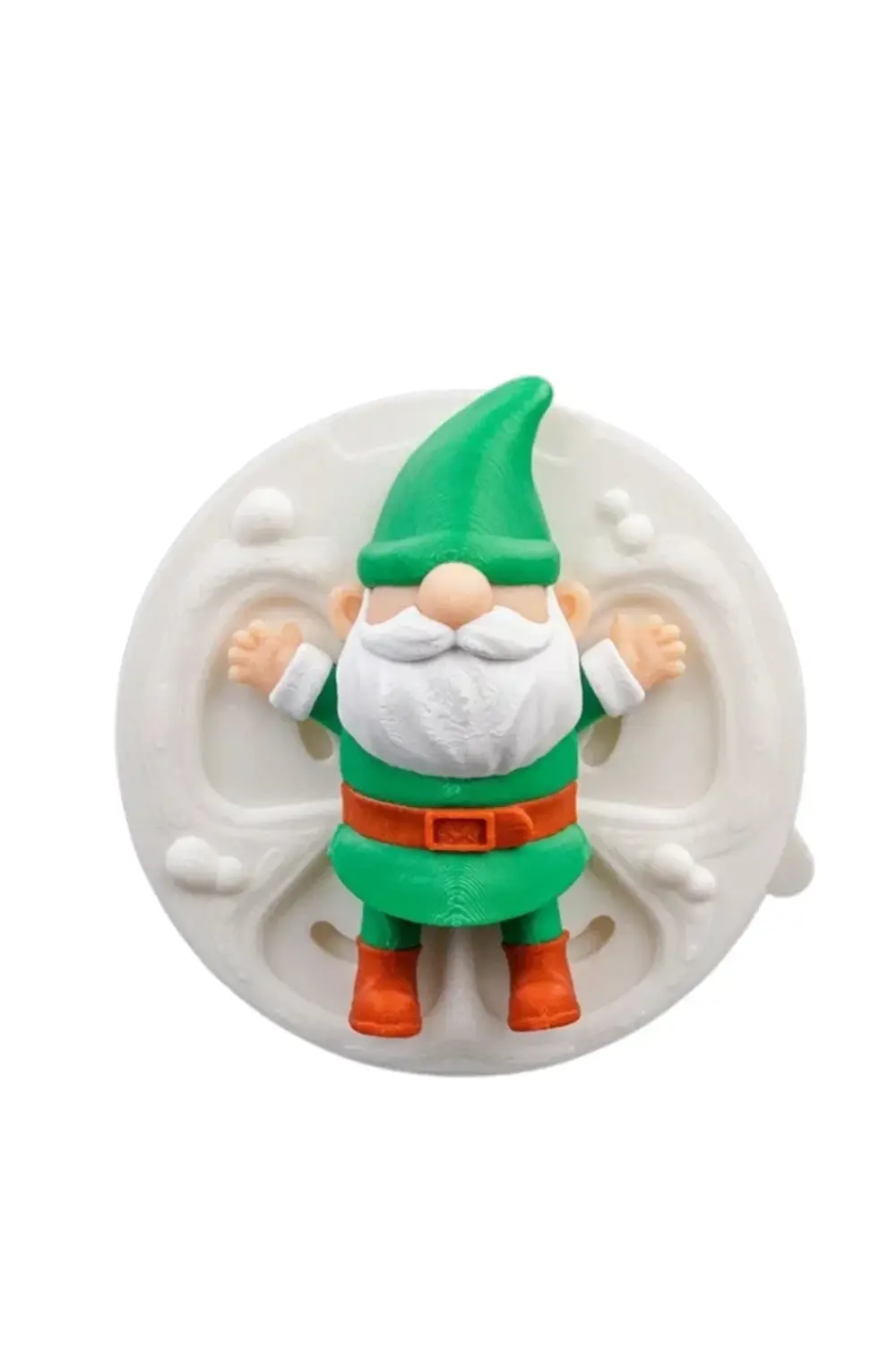 Hareketli Yılbaşı Cüce Figürü - Oynar Kollu ve Oynar Ayaklı Kar S