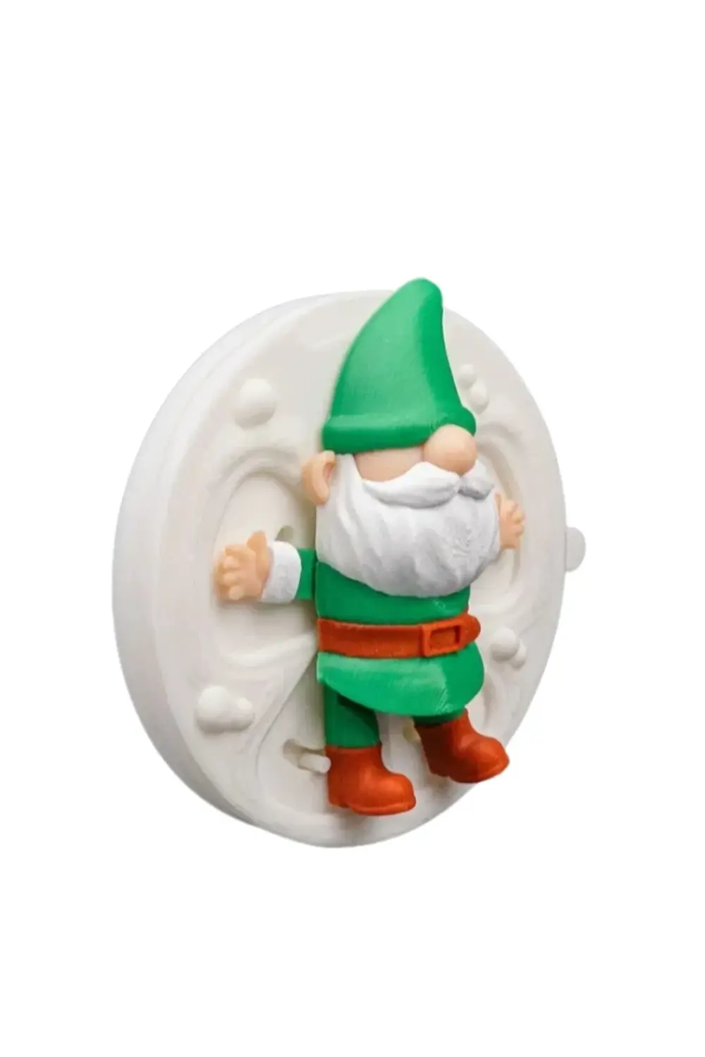 Hareketli Yılbaşı Cüce Figürü - Oynar Kollu ve Oynar Ayaklı Kar S