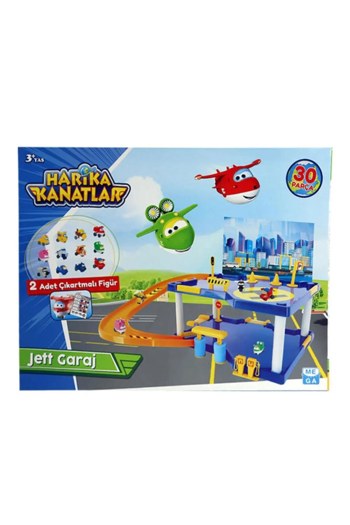 Harika Kanatlar Jett Garaj Oyun Seti