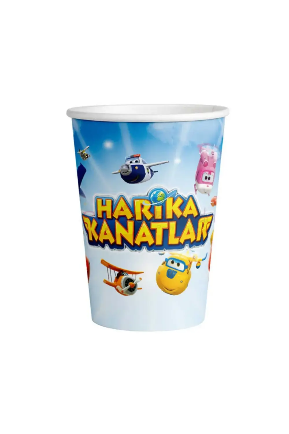 Harika Kanatlar Karton Bardak 8'li