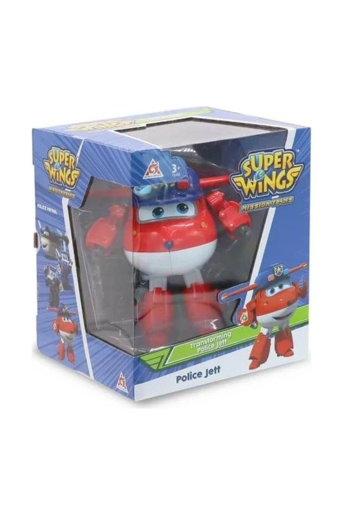 Harika Kanatlar Dönüşen Figür Polis Jett Harika Kanatlar Dönüşen Figür Polis Jett