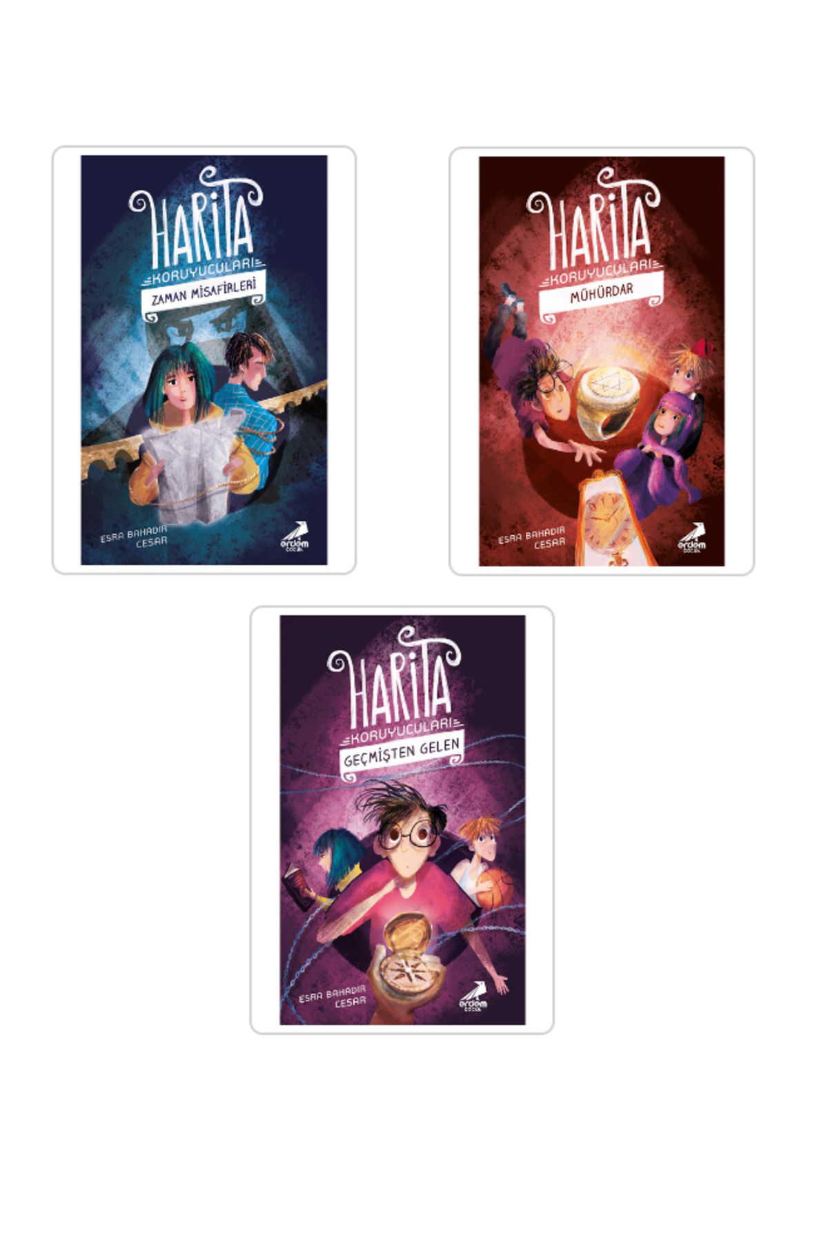Harita Koruyucuları 3 Kitap Set