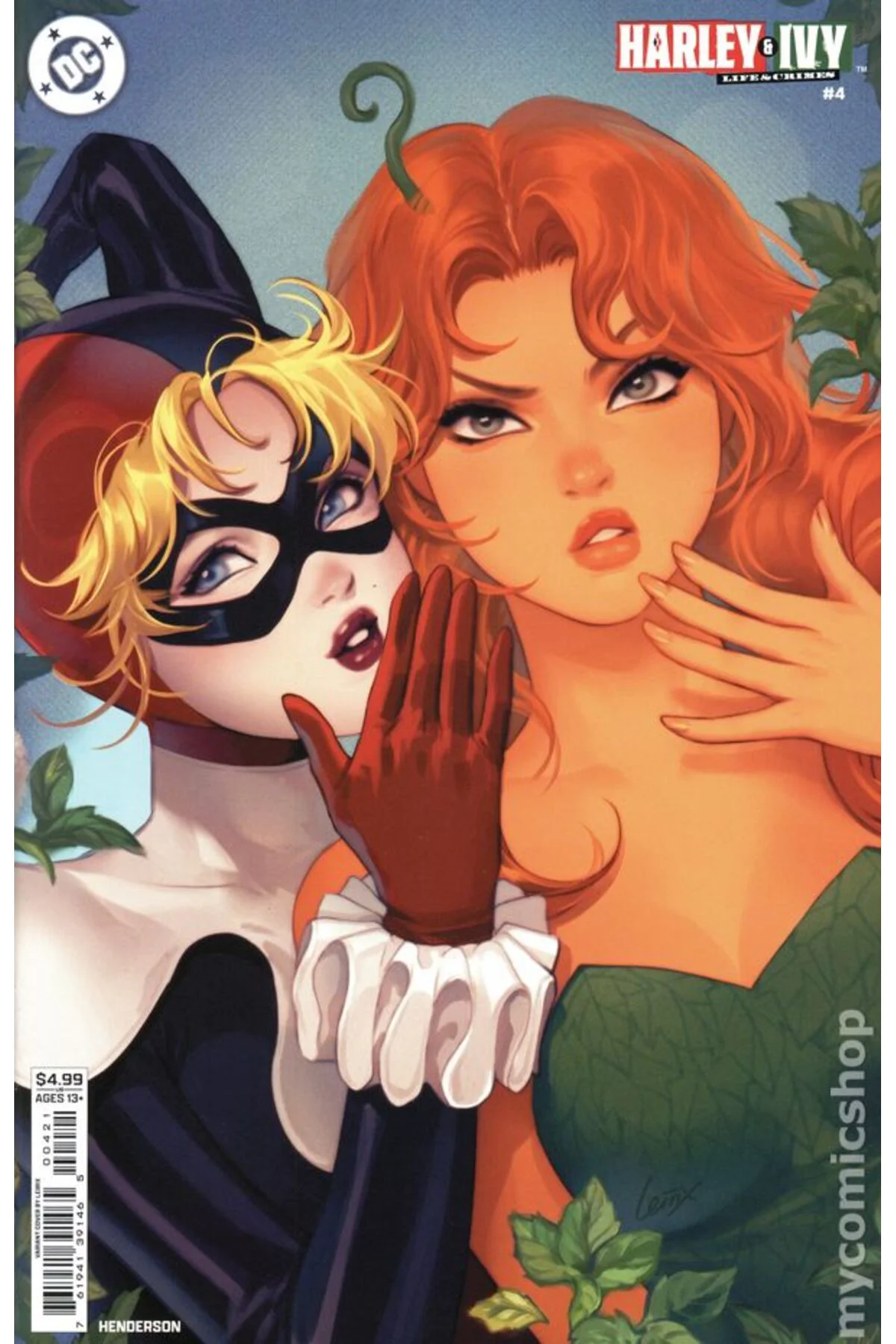 Harley and Ivy Life and Crimes #4B (ingilizce)