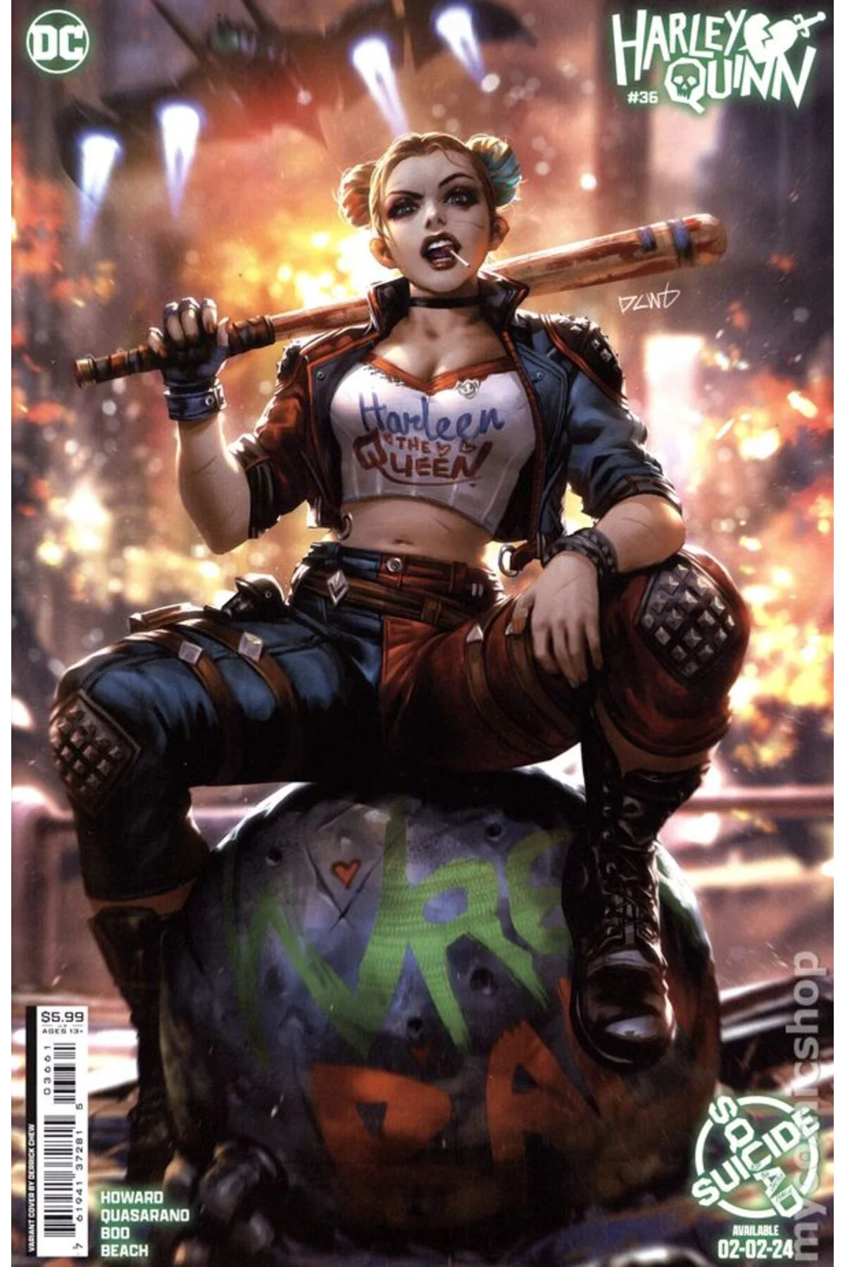 Harley Quinn #36E (ingilizce)