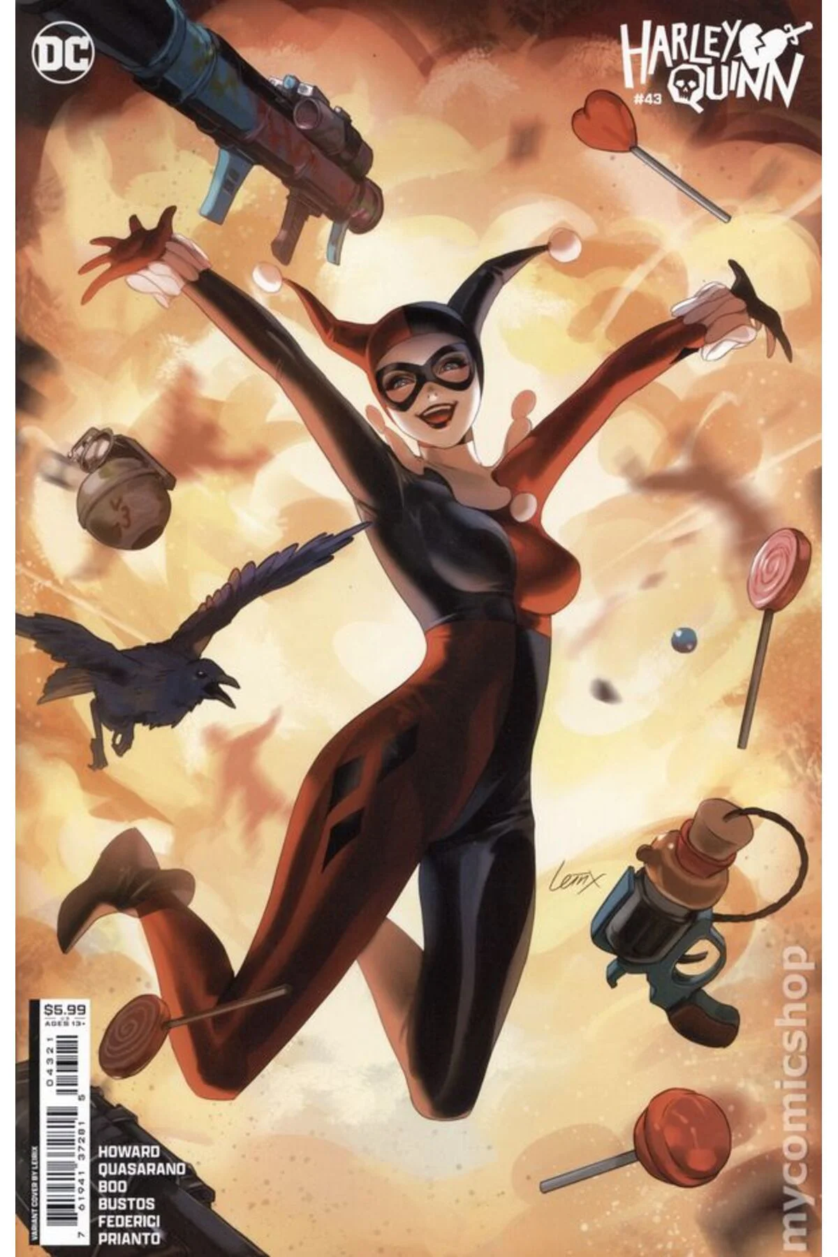 Harley Quinn #43B (ingilizce)