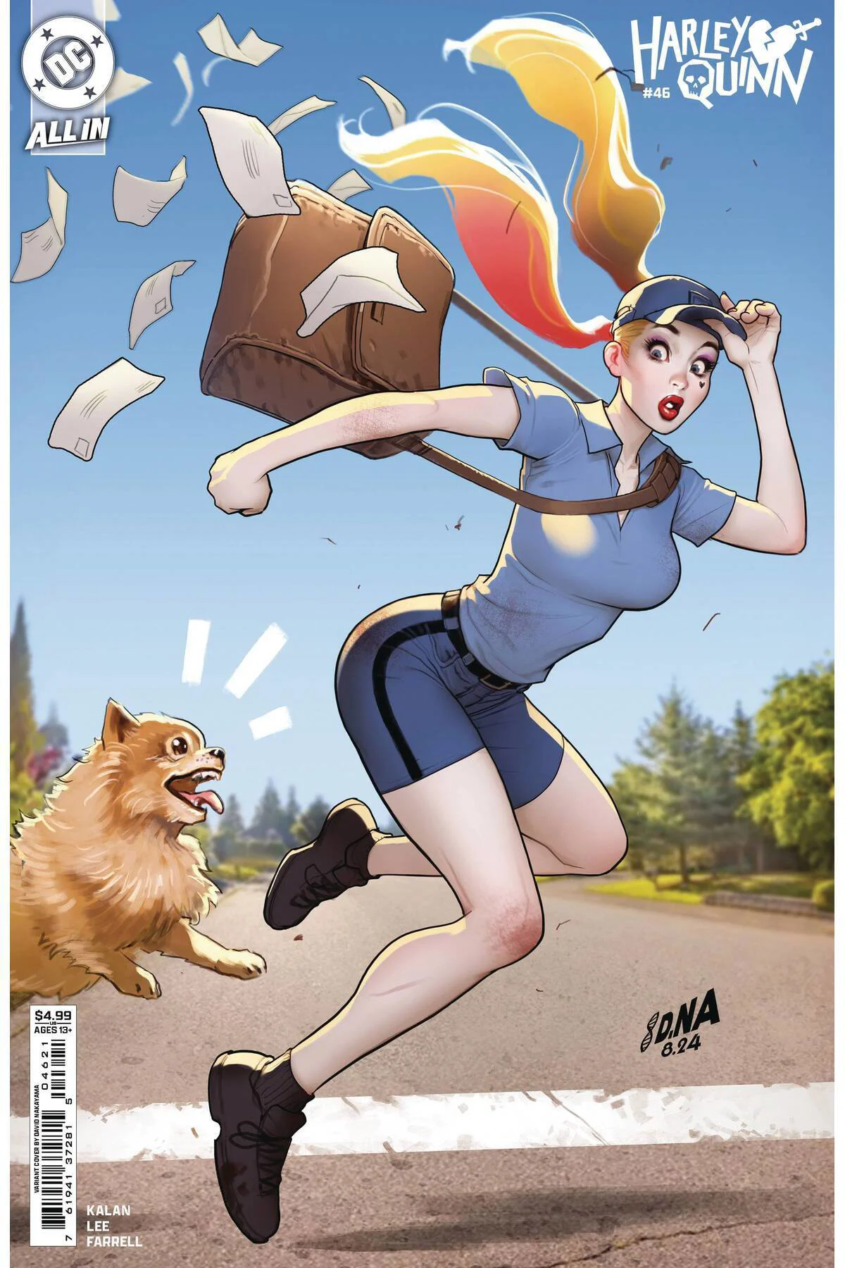 Harley Quinn #46B (ingilizce)