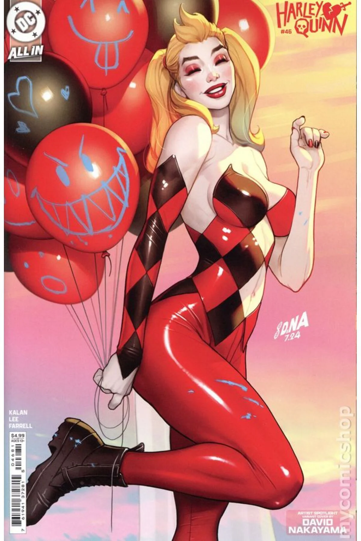 Harley Quinn #46E (ingilizce)