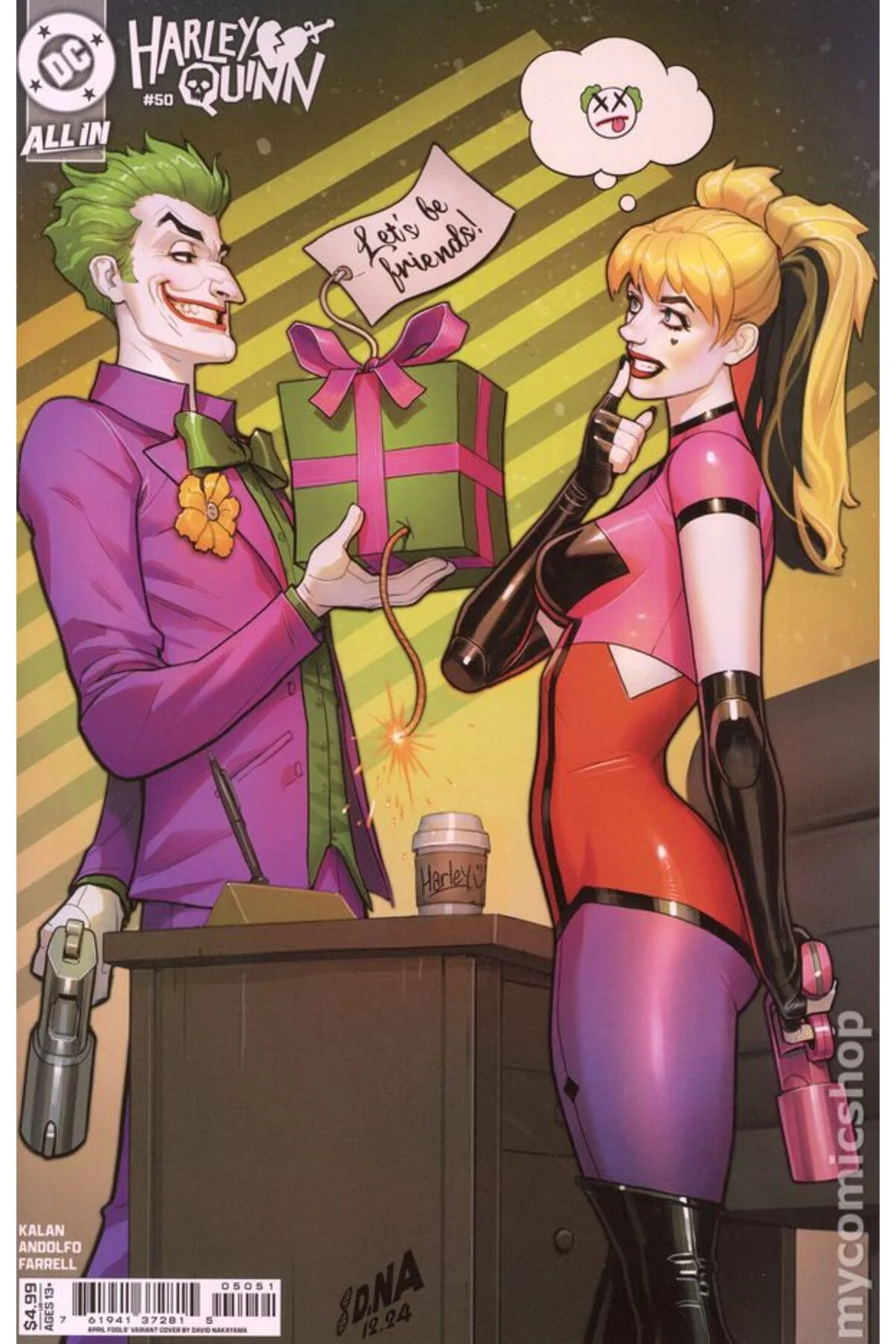 Harley Quinn #50D (ingilizce)