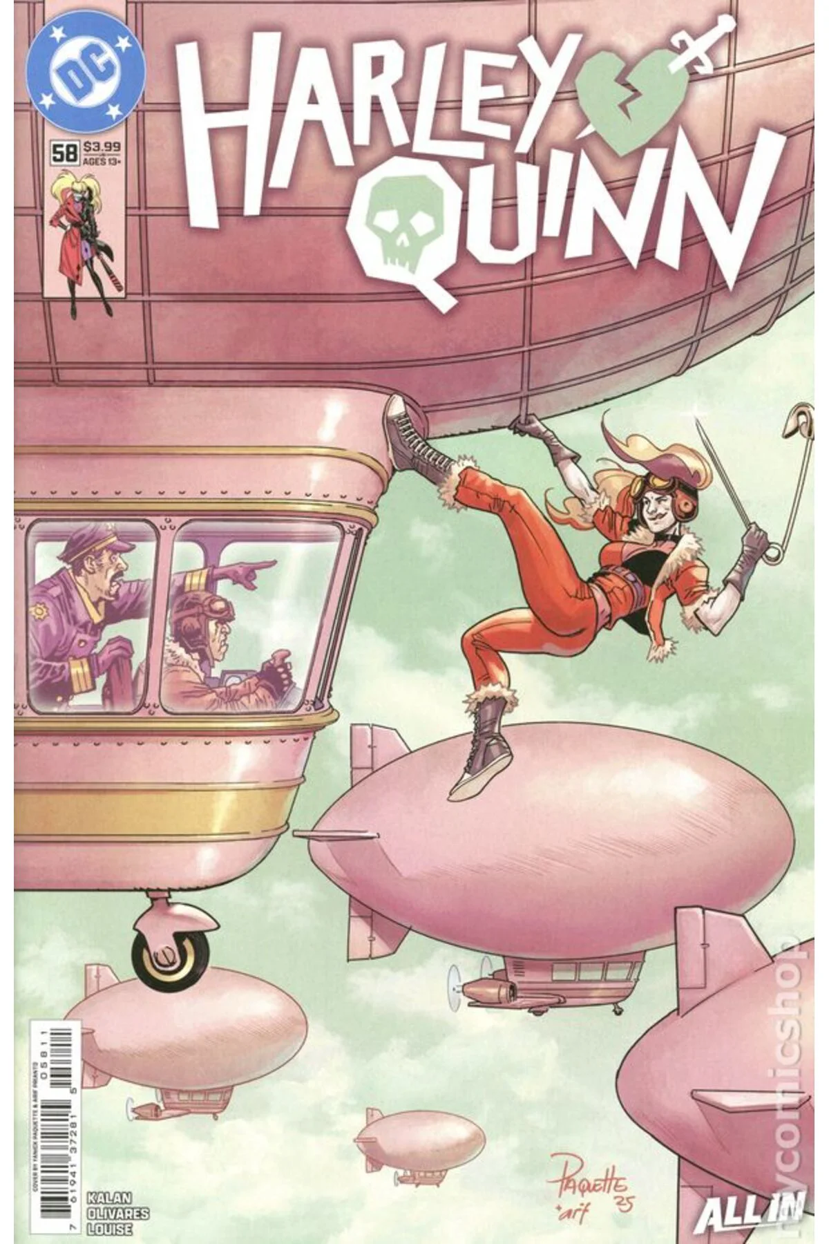 Harley Quinn #58A (ingilizce)