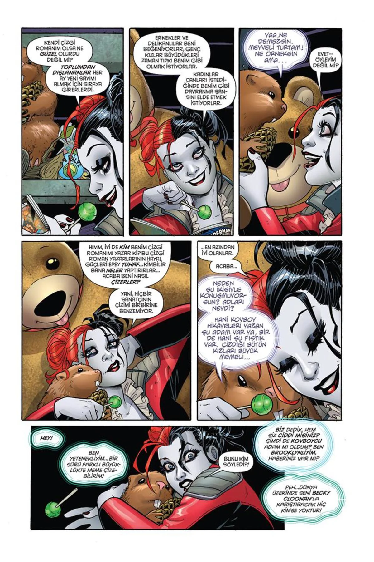 Harley Quinn Cilt 1 - Şehrin Ateşlisi