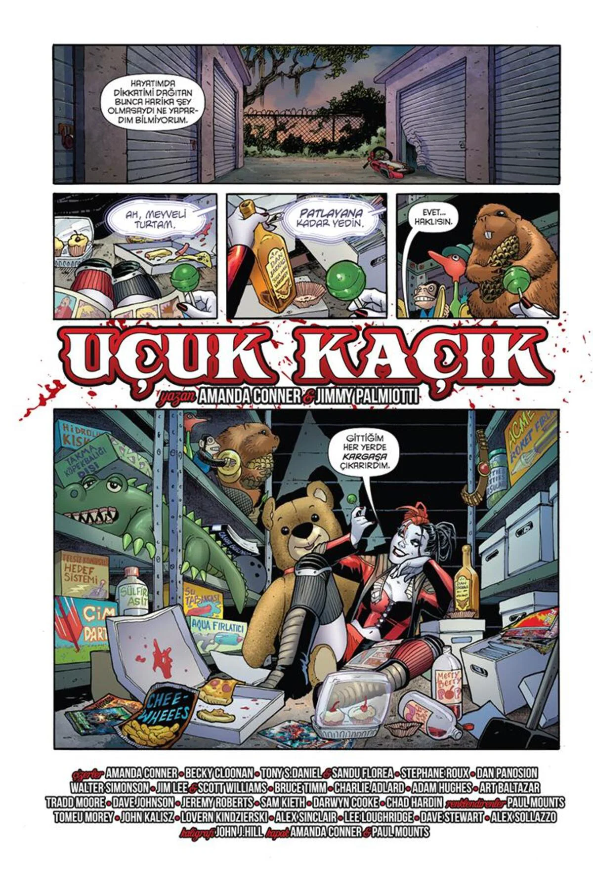 Harley Quinn Cilt 1 - Şehrin Ateşlisi
