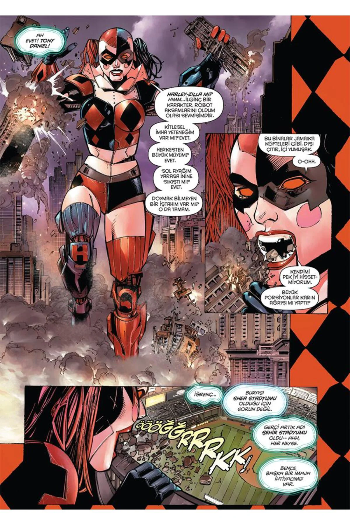 Harley Quinn Cilt 1 - Şehrin Ateşlisi