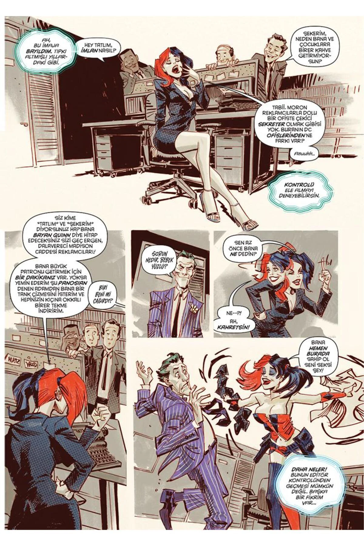 Harley Quinn Cilt 1 - Şehrin Ateşlisi