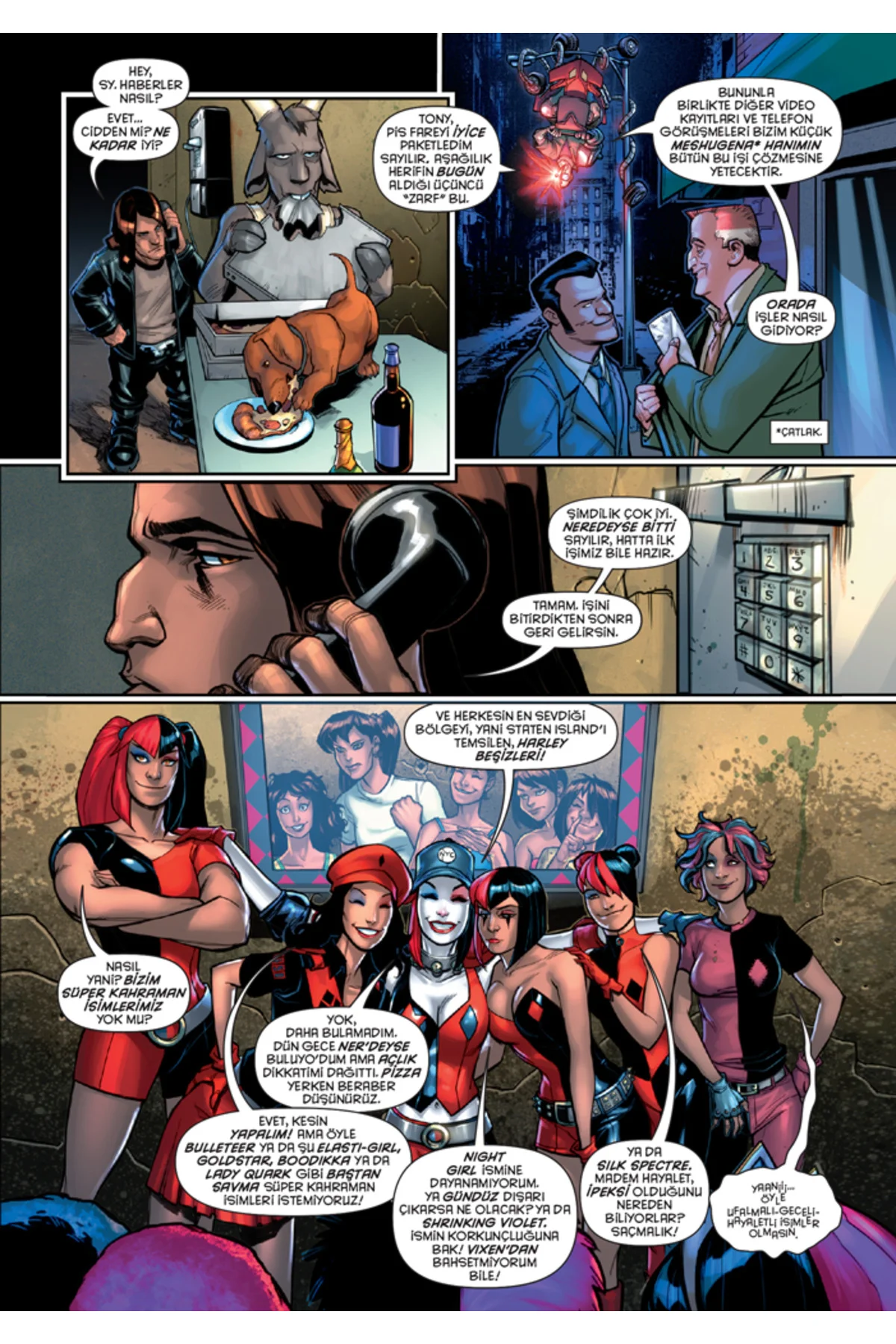 Harley Quinn Cilt 4 : Savaş Çağrısı, Amanda Conner, , Harley Quin
