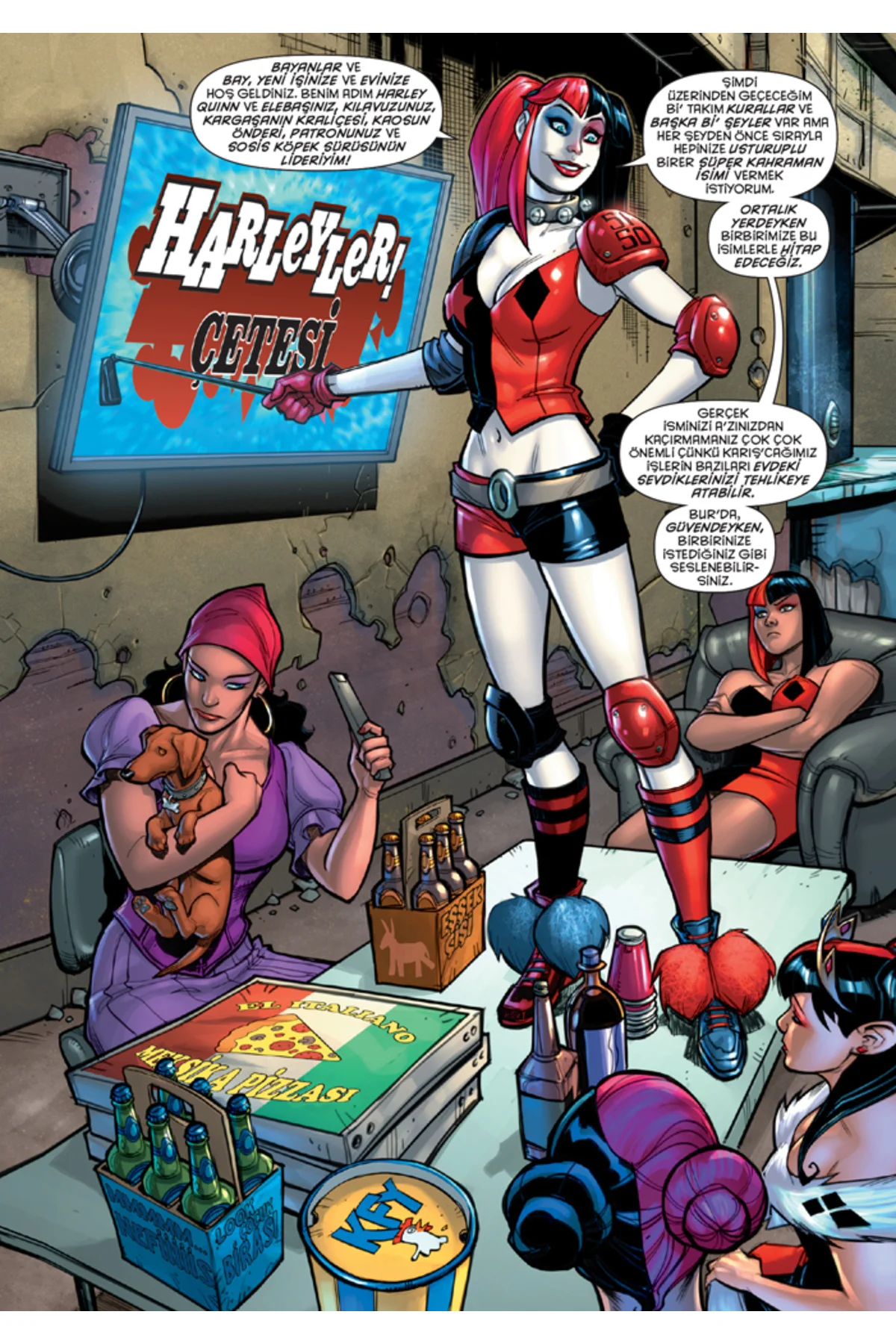 Harley Quinn Cilt 4 : Savaş Çağrısı, Amanda Conner, , Harley Quin
