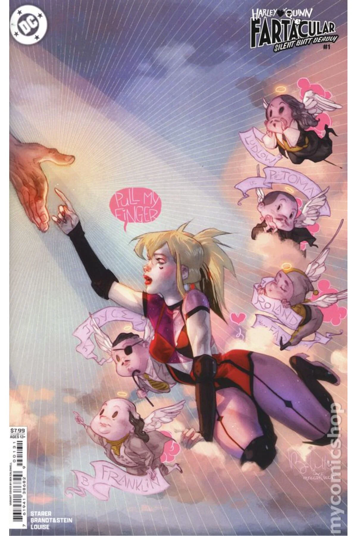 Harley Quinn Fartacular Silent Butt Deadly #1C (ingilizce)