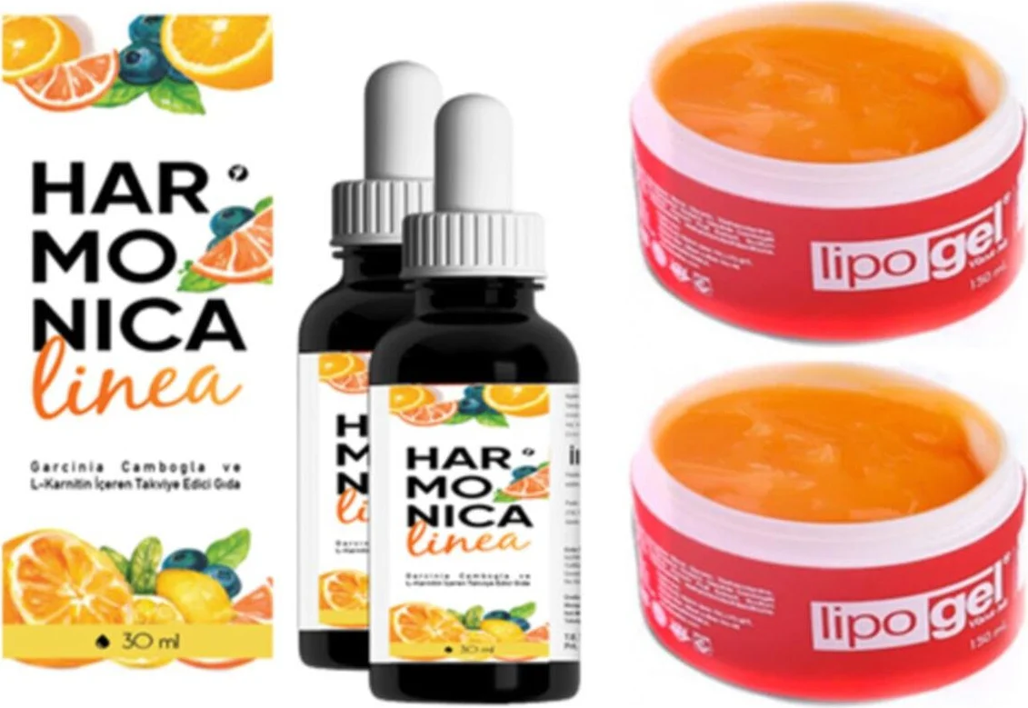 Harmonica Linea Dudak Dolgunlaştırıcı Seti – 30ML Damla 2 Ad + 150ML Lipo Gel 2 Ad