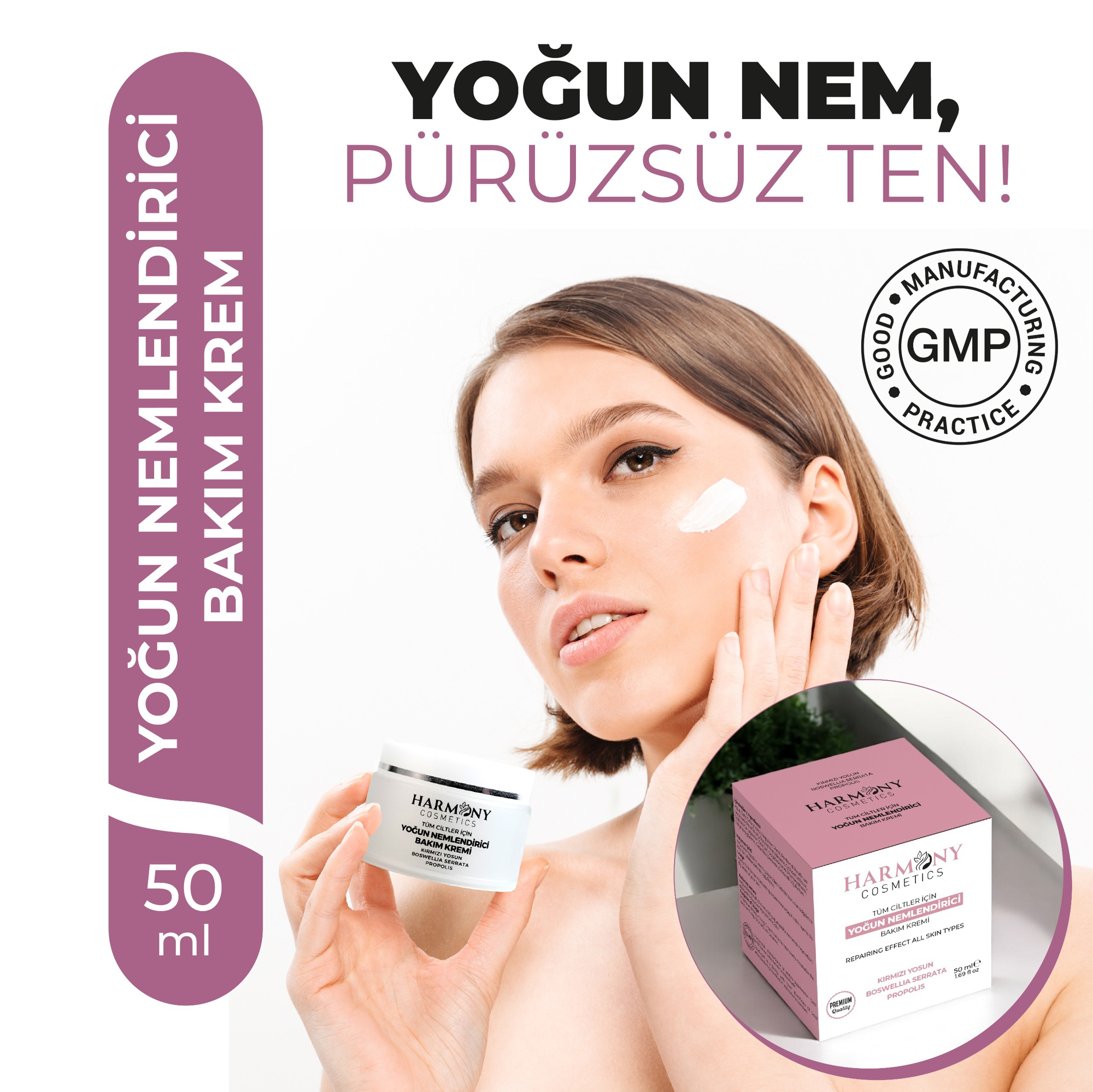 Harmony Cosmetics Türkiye Harmony Cosmetics - Yoğun Nemlendirici Bakım Kremi