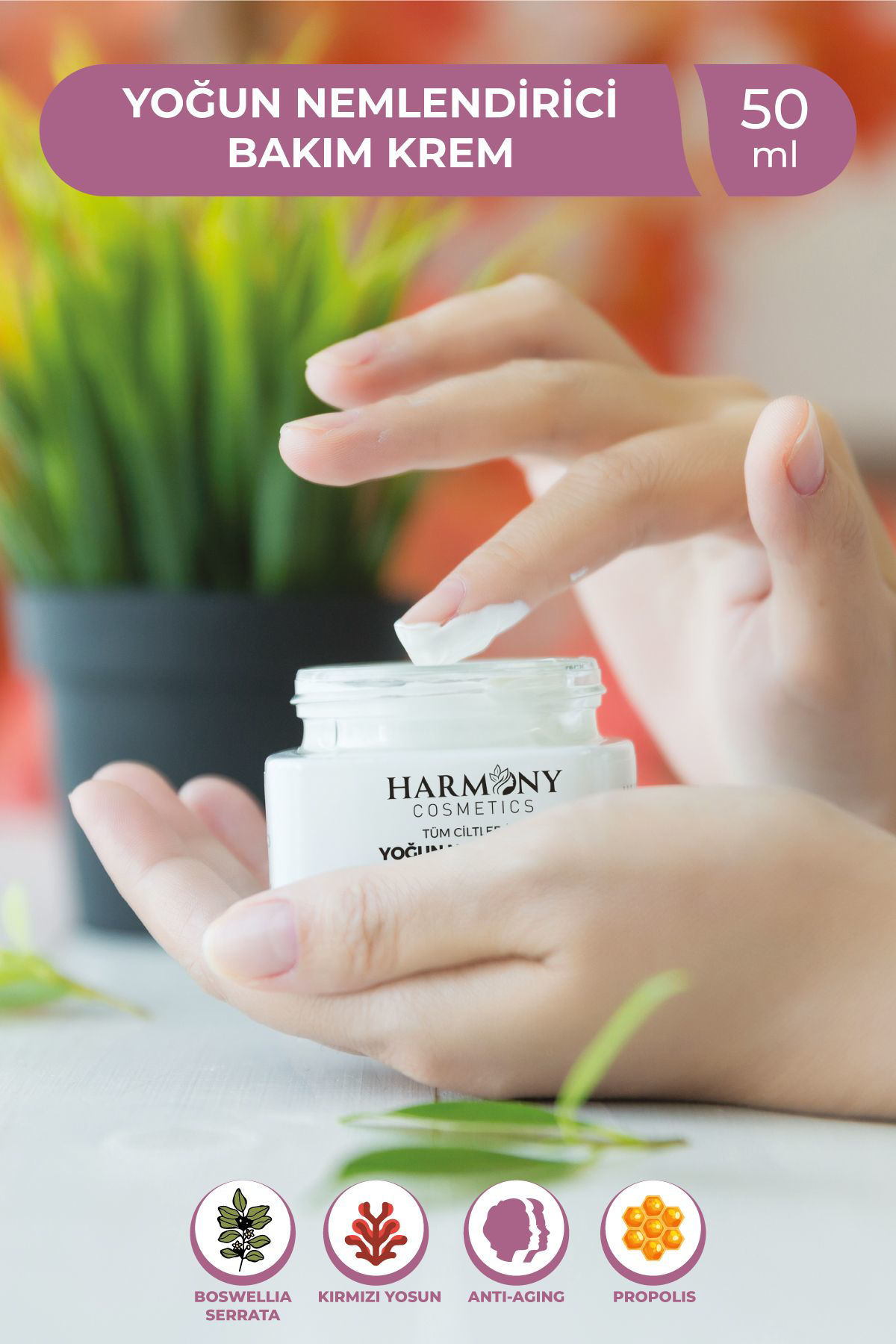 Harmony Cosmetics Türkiye Harmony Cosmetics - Yoğun Nemlendirici Bakım Kremi