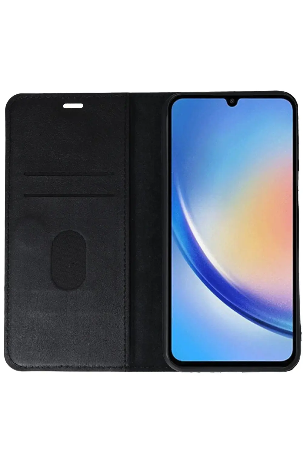 HarmonyAura Apple iPhone 15 Trend S Plus Kapaklı Kılıf - Taba