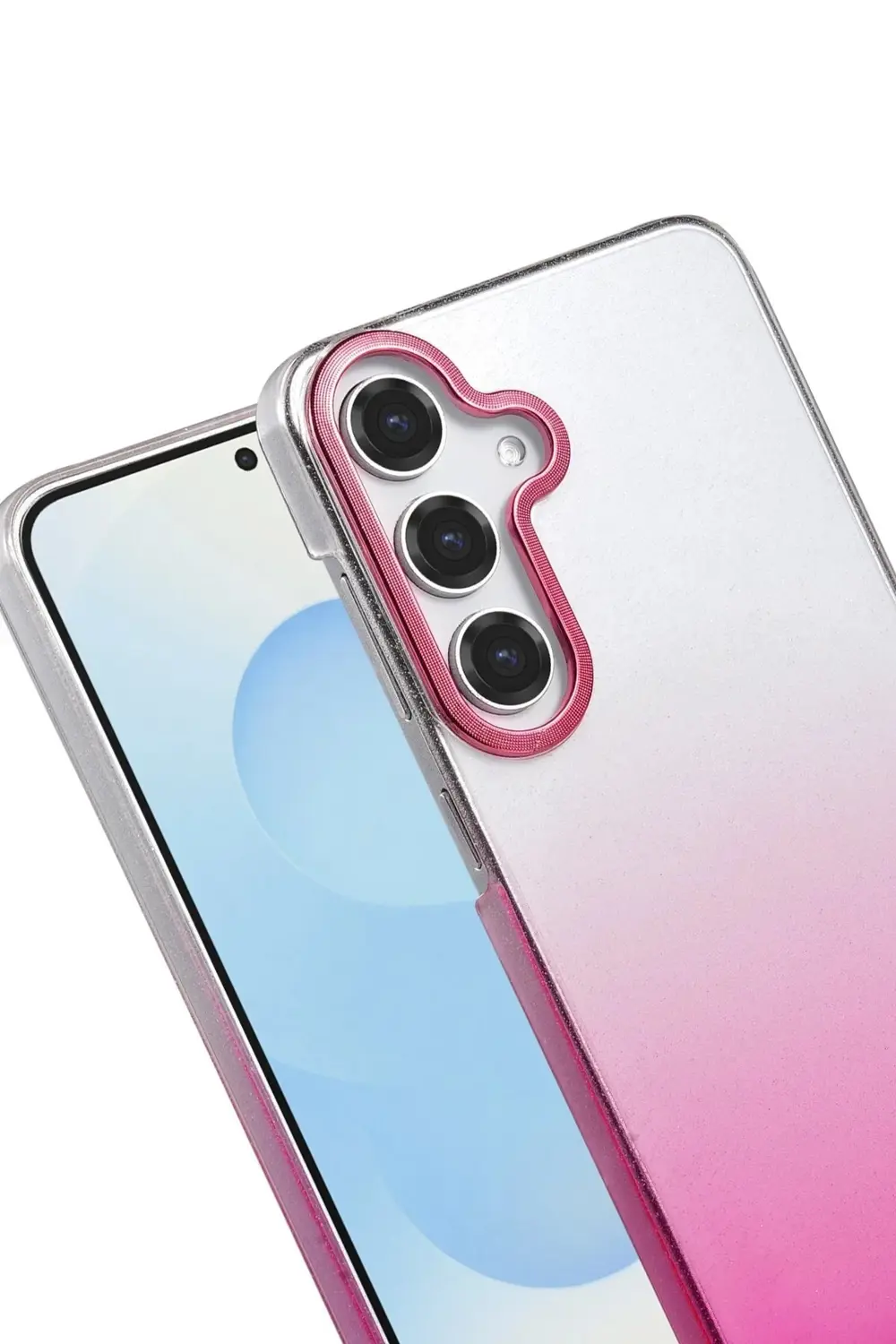 HarmonyAura Samsung Galaxy A35 5G Glossy Kapak - Çöl Titanyum