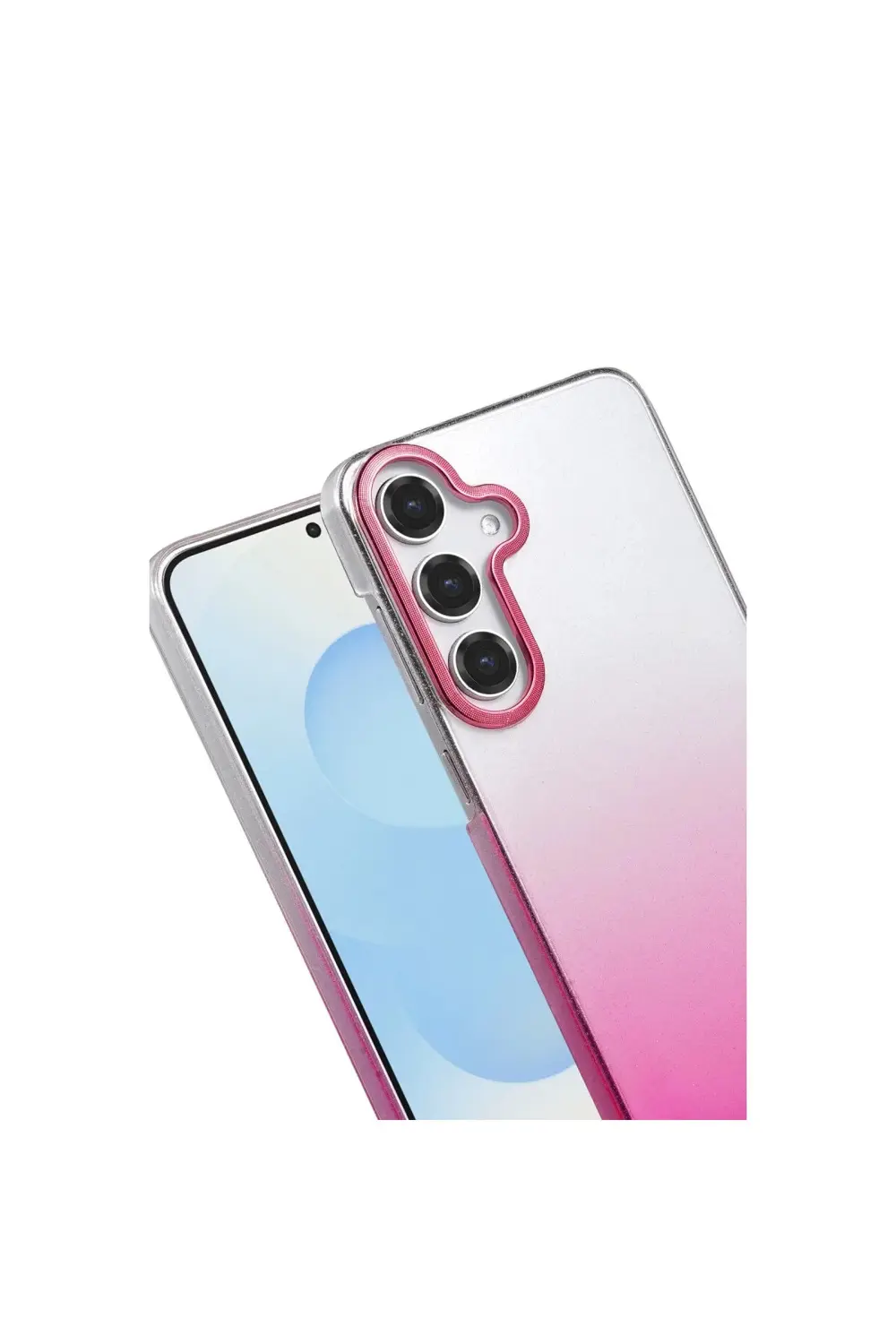 HarmonyAura Samsung Galaxy A35 5G Glossy Kapak - Mavi