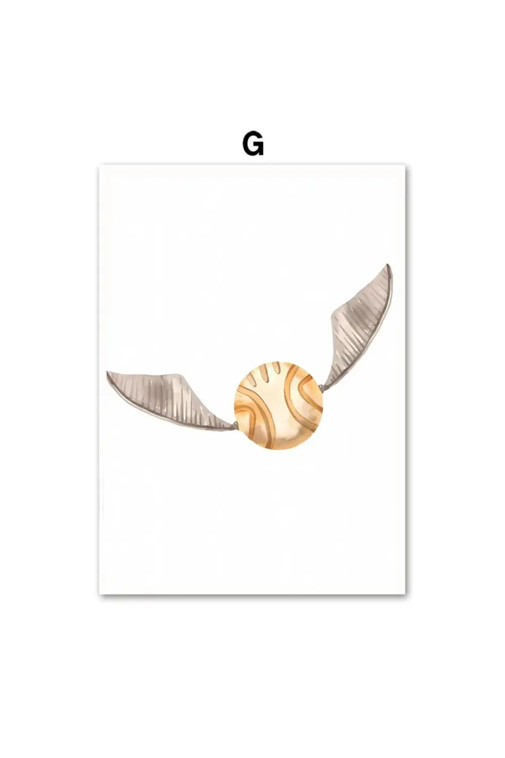 Harry Potter '6’lı Çerçeve Görünümlü MDF Tablo Seti-Çocuk Odası D