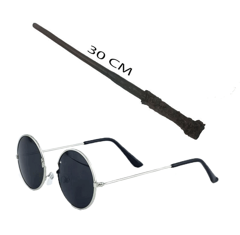 Harry Potter Asası 30 Cm Ve Siyah Metal Çerçeveli Harry Potter Gö Harry Potter Asası 30 Cm Ve Siyah Metal Çerçeveli Harry Potter Gö