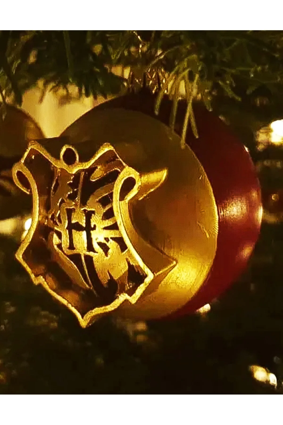 Harry Potter Çam Ağacı Süsü Harry Potter Hogwarts Yılbaşı Süsü