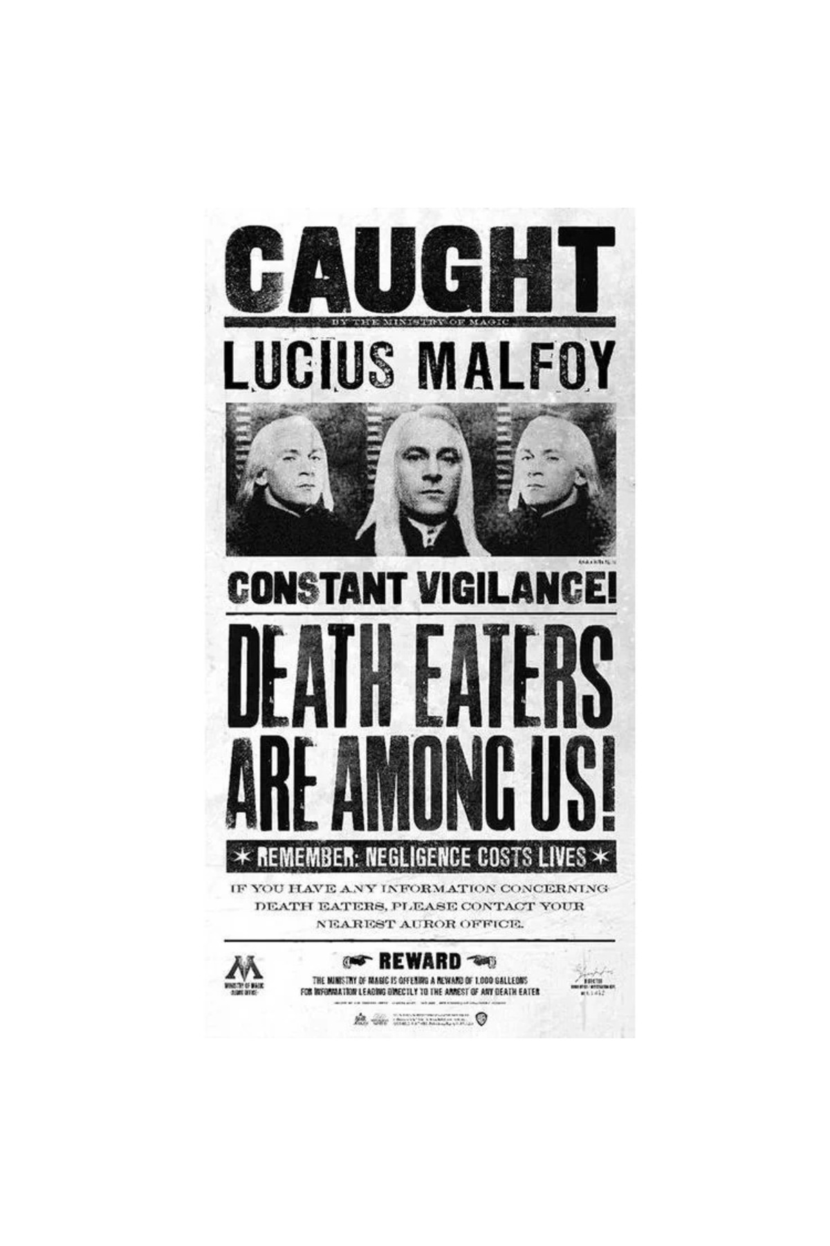 Harry Potter Duvar Posteri Lucius Malfoy 50x70 cm