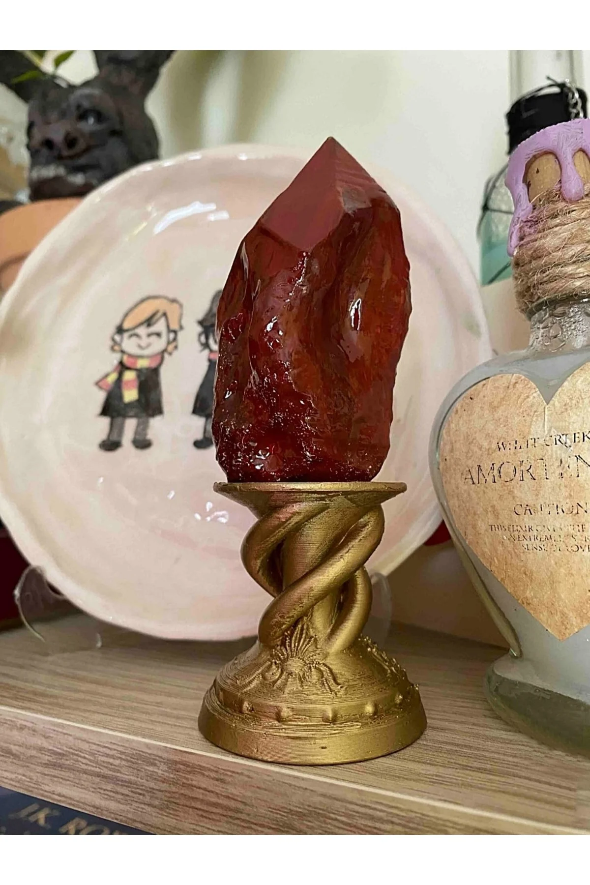 Harry Potter Felsefe Taşı Standlı (gerçek Boy)