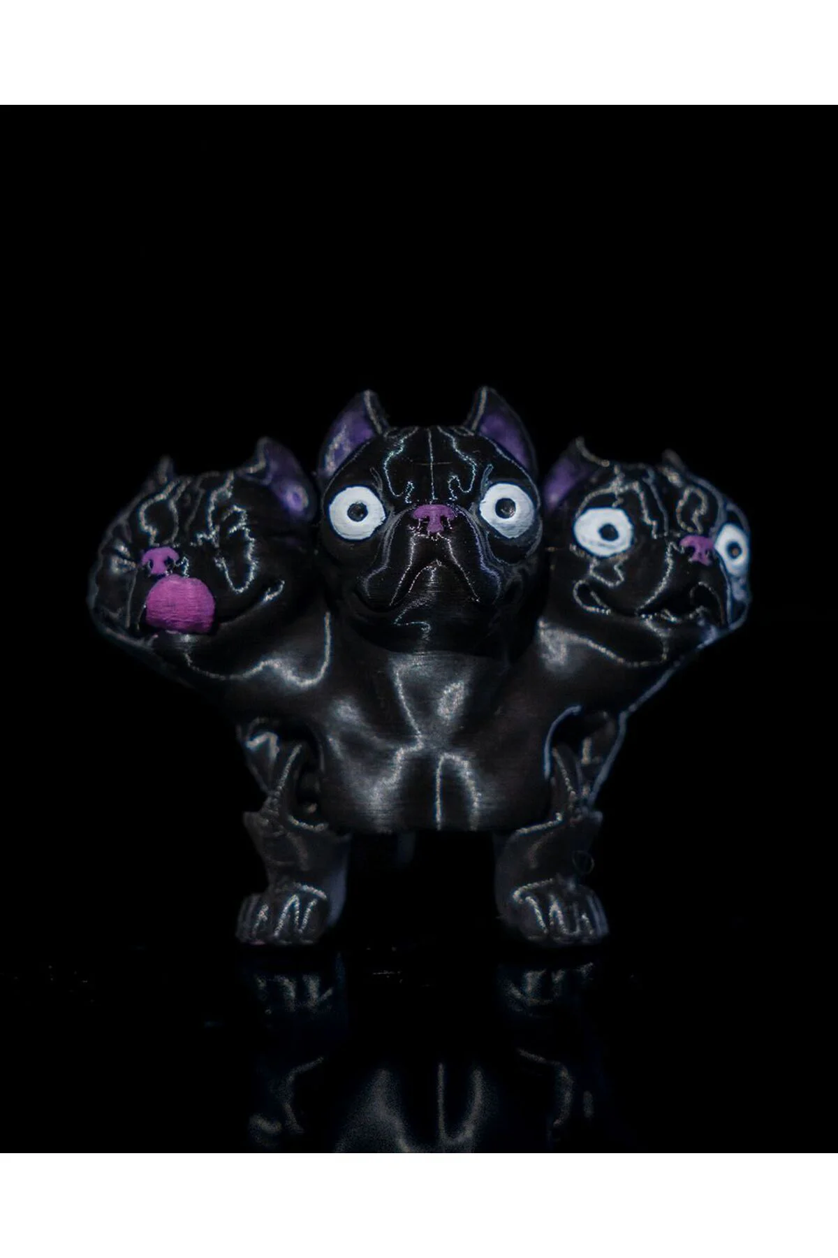 Harry Potter Felsefe Taşı Cerberus Çift Başlı Köpek Fluffy Hareketli Oyuncak 13 CM