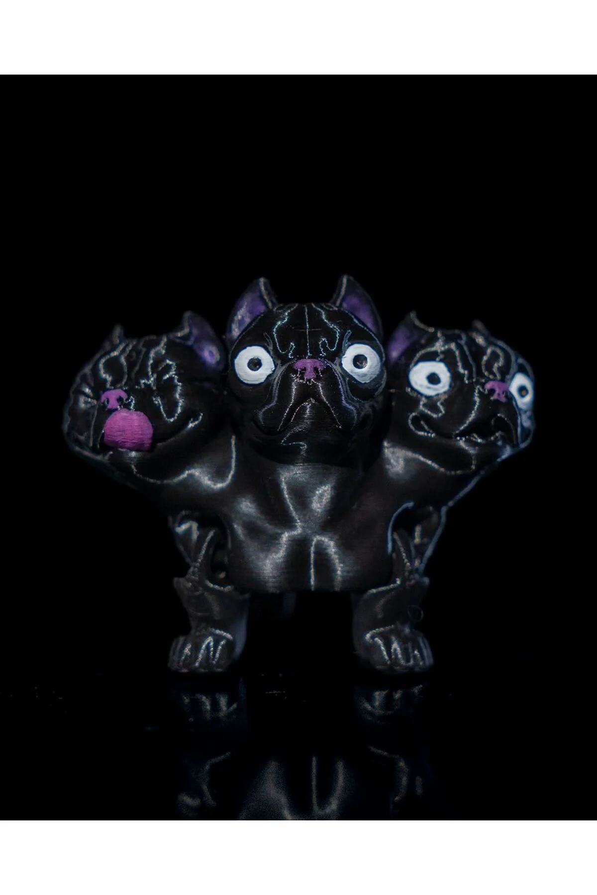 Harry Potter Felsefe Taşı Cerberus Çift Başlı Köpek Fluffy Hareketli Oyuncak 13 CM