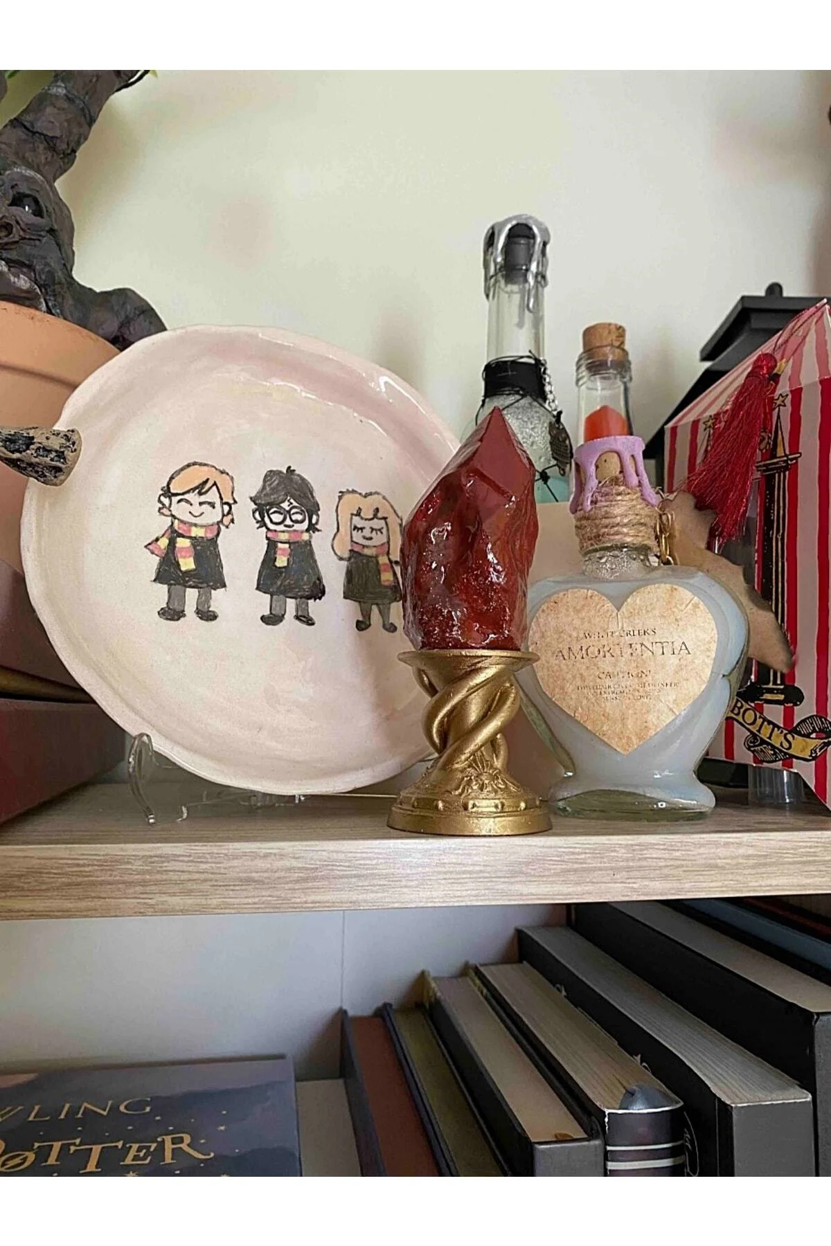 Harry Potter Felsefe Taşı Standlı (gerçek Boy)