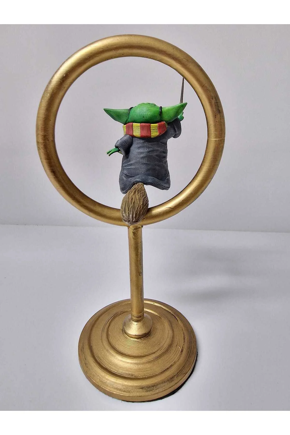 Harry Potter Grogu Figür Starwars Grogu Quidditch Figür Büyük Boy 20cm